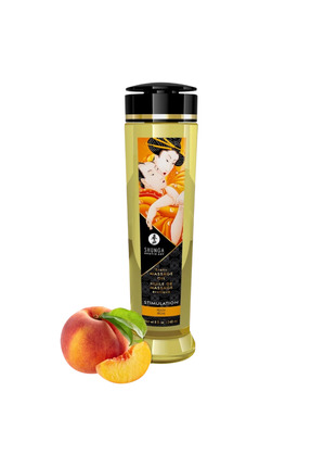 Erox Shunga Massage Oil Sensation Şeftali Aromalı Isıtmalı Masaj Yağı 240 Ml