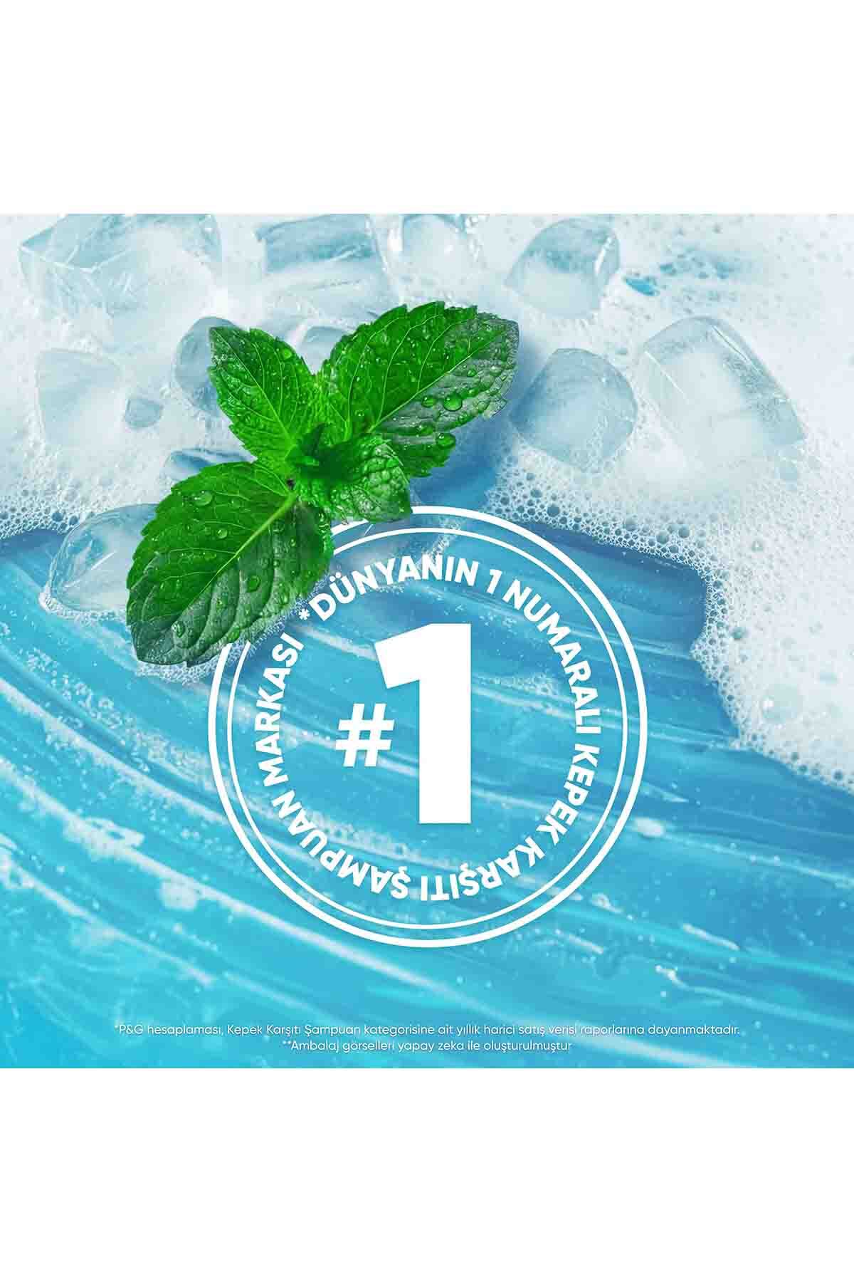Buzlu Mentol Ferahlığı Kaşıntı Giderici ve Serinlik Hissi Şampuan 330 ml x 3 — 8681003005388 — تصویر 7 از 7