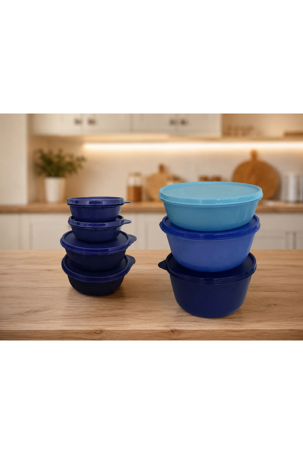 新品 Tupperware システムドロワーS#1 4個セット Tupperware Buzdolabı Saklama Kabı S&S Serisi Set 1 Mita Home - Fiyatı