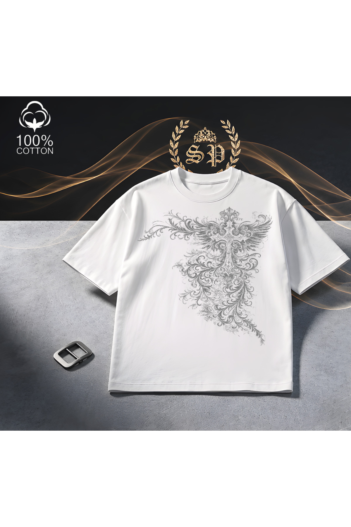 StartMore Supertee Design Jesus Gotik Vintage Y2K Full Pamuk