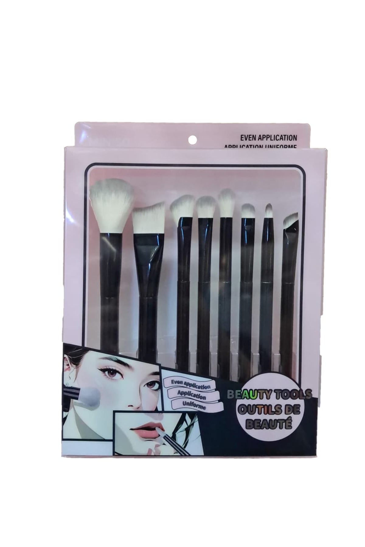 Lisanslı Sweet & Bold Makyaj Fırça Seti 8’li – Taşınabilir 21,2 Cm — 2028498710100 — تصویر 5 از 7