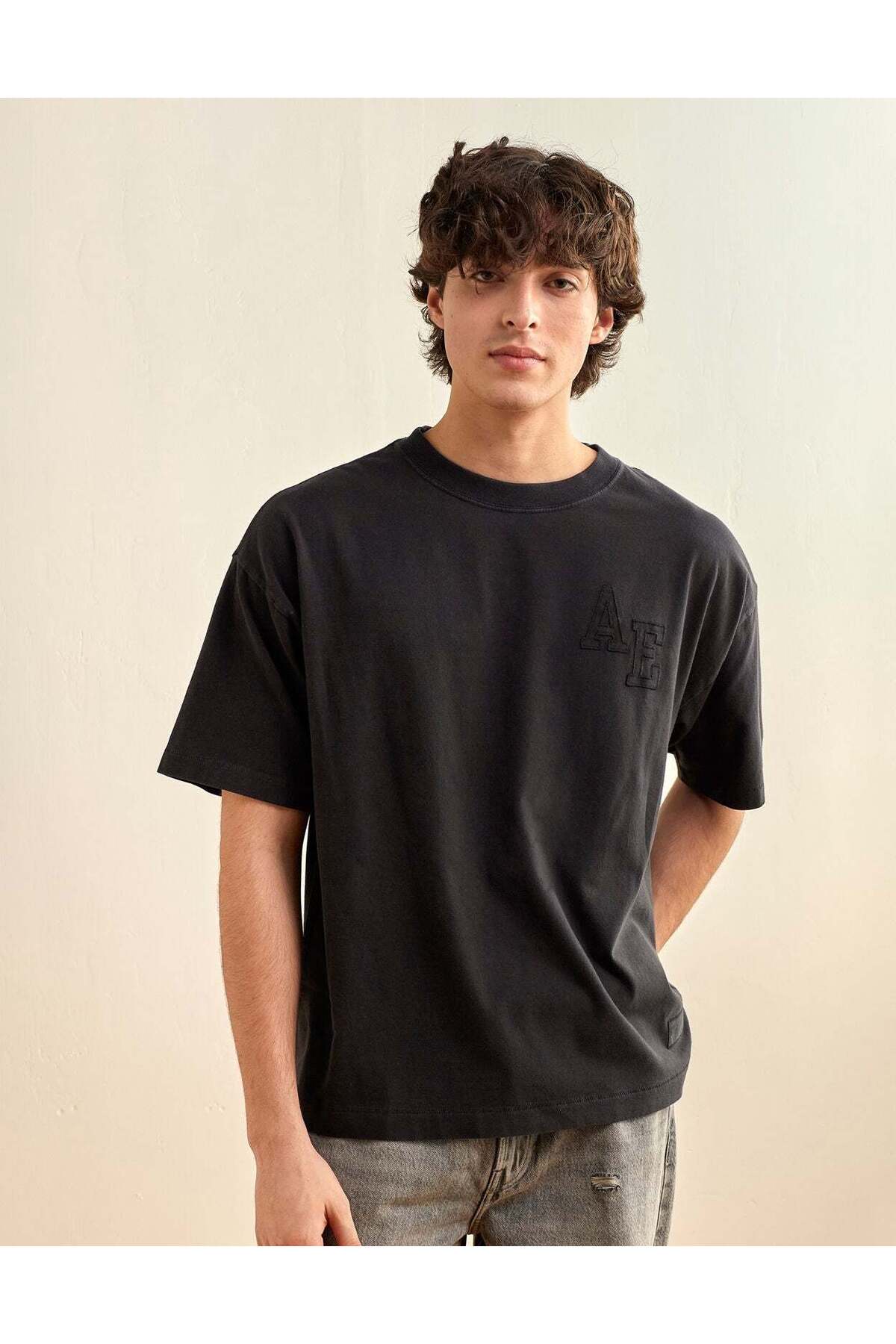 American Eagle AE Relaxed Logo Graphic T-Shirt
