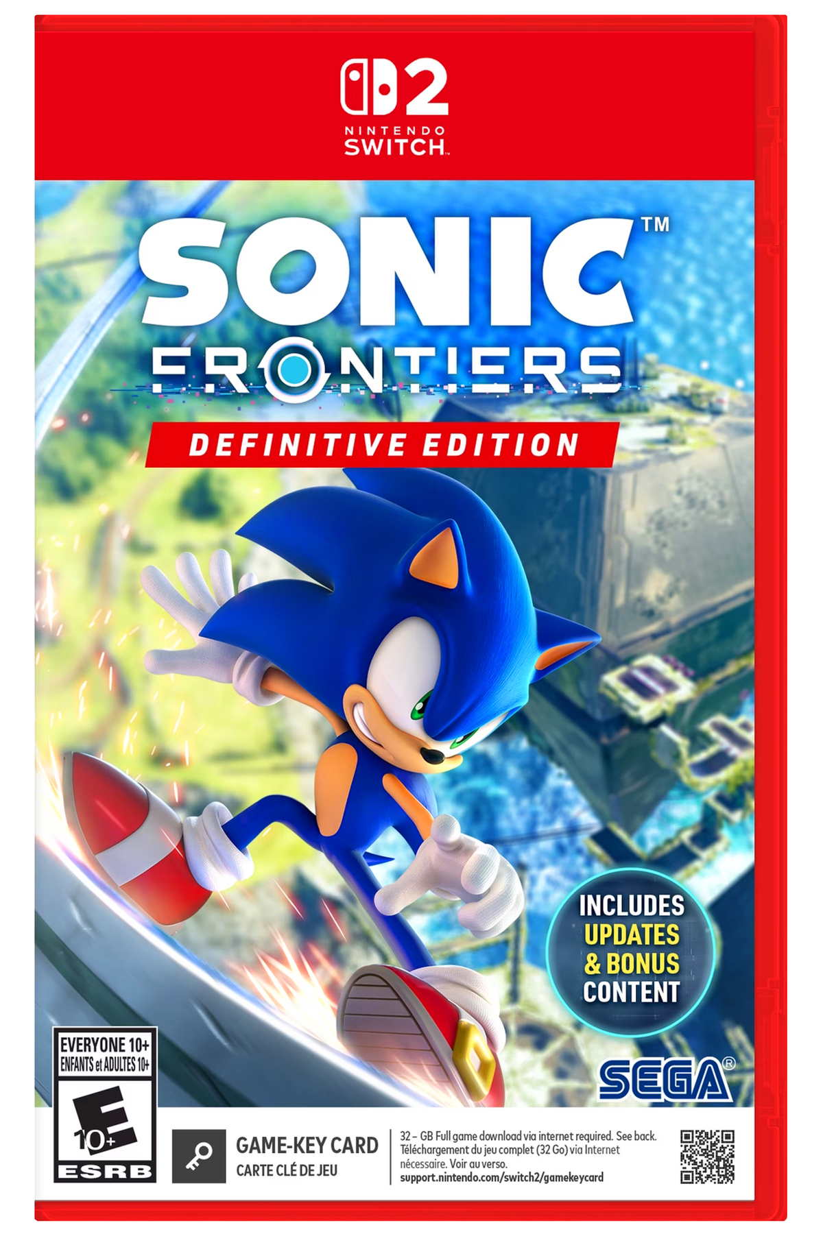 Nintendo Switch 2 SONIC FRONTIERS DEFINITIVE EDITION – SWITCH 2
