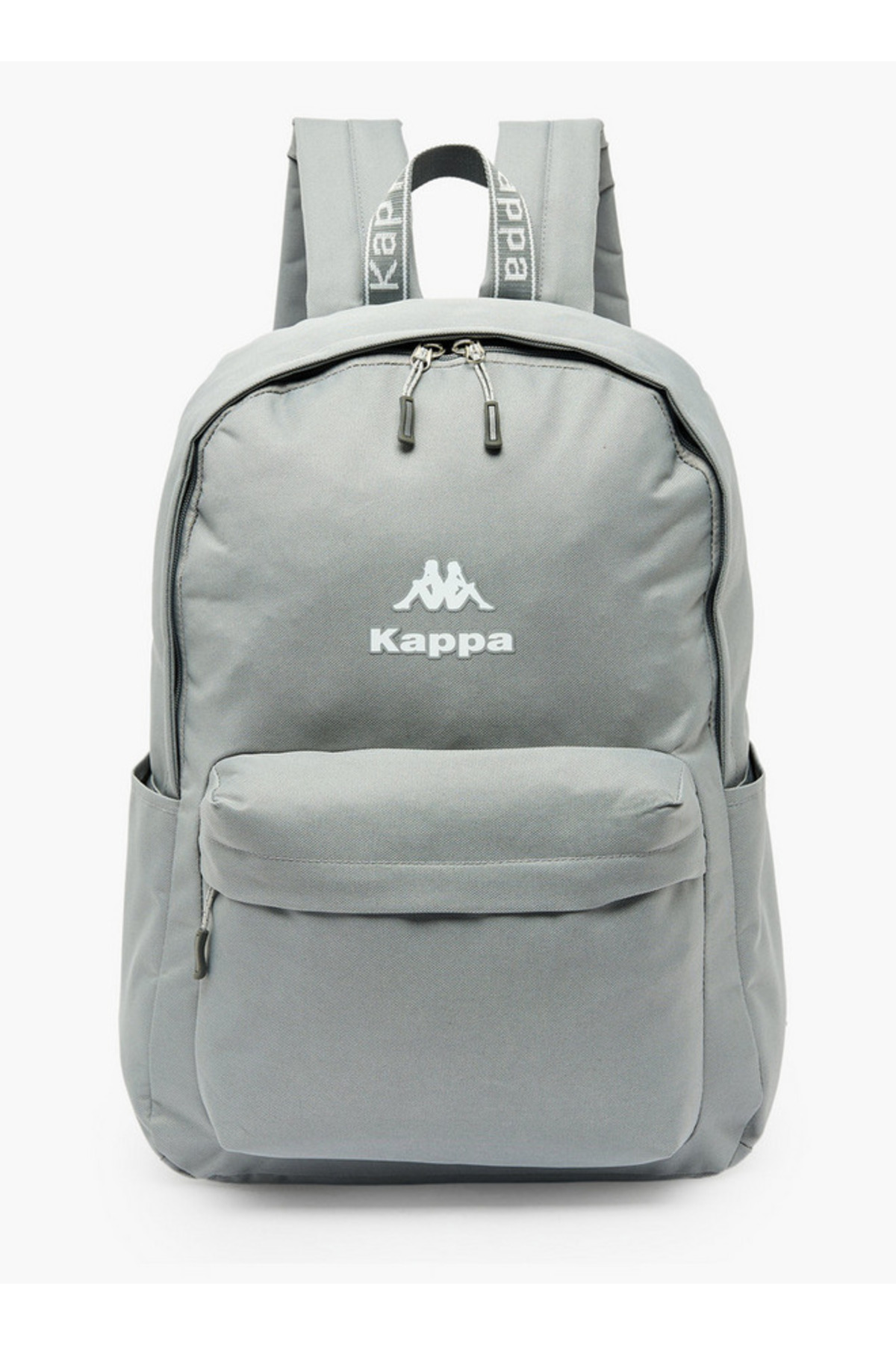 Kappa Logo Print Backpack for Kids 8-13 Years with Adjustable Straps