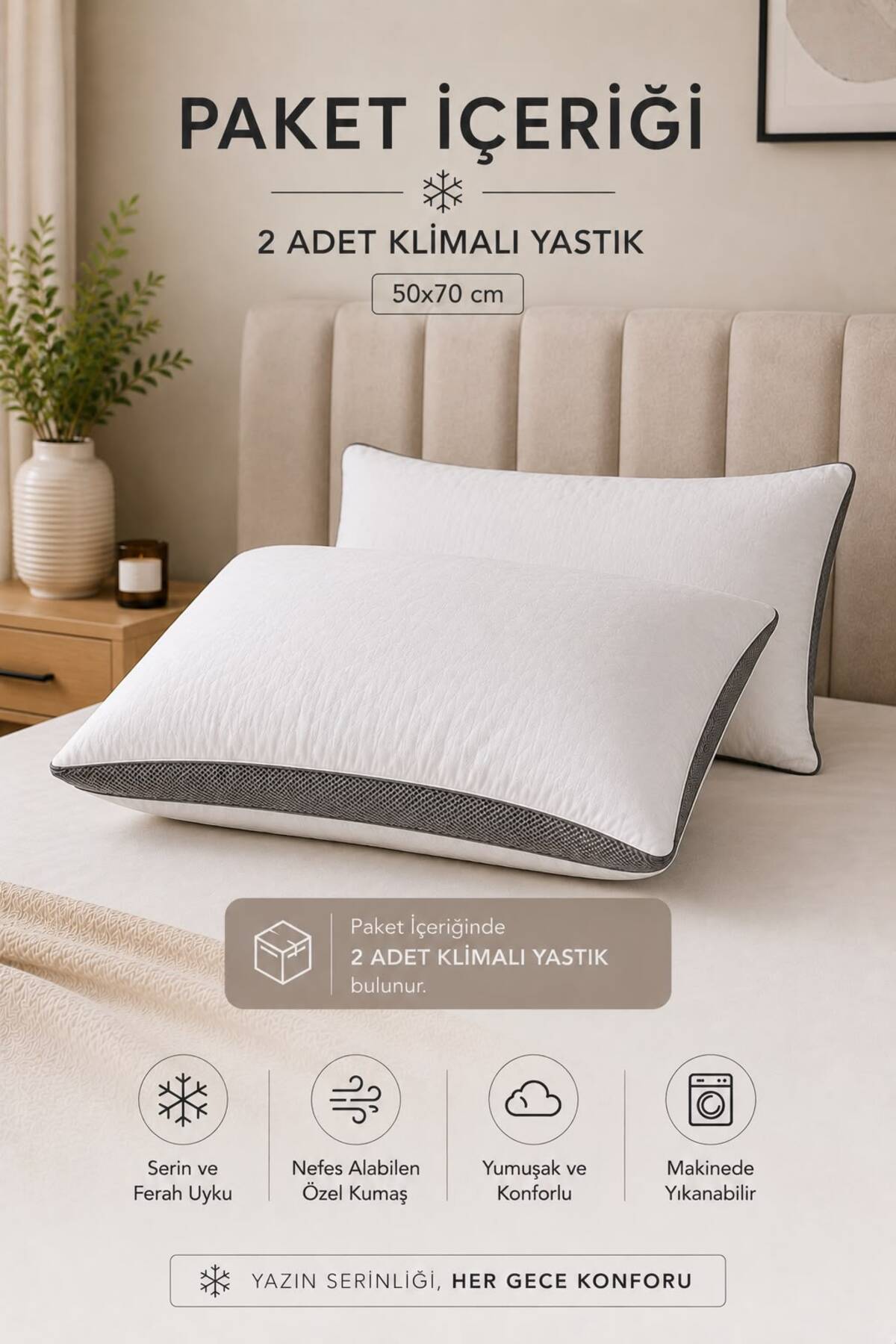 conzaliza 2 klimatizovana jastuka | Specijalna 3D tkanina za odstojnike