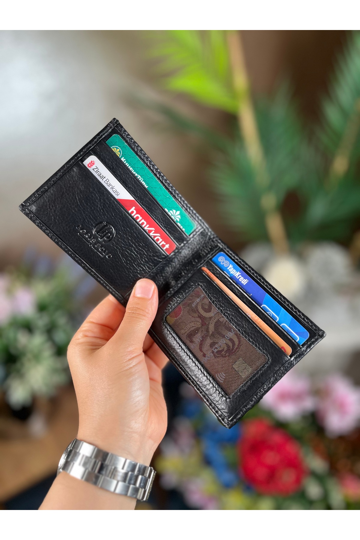 LORİS POLO Hakiki Martin Deri | Unisex RFID Korumalı Premium Cüzdan görsel 2