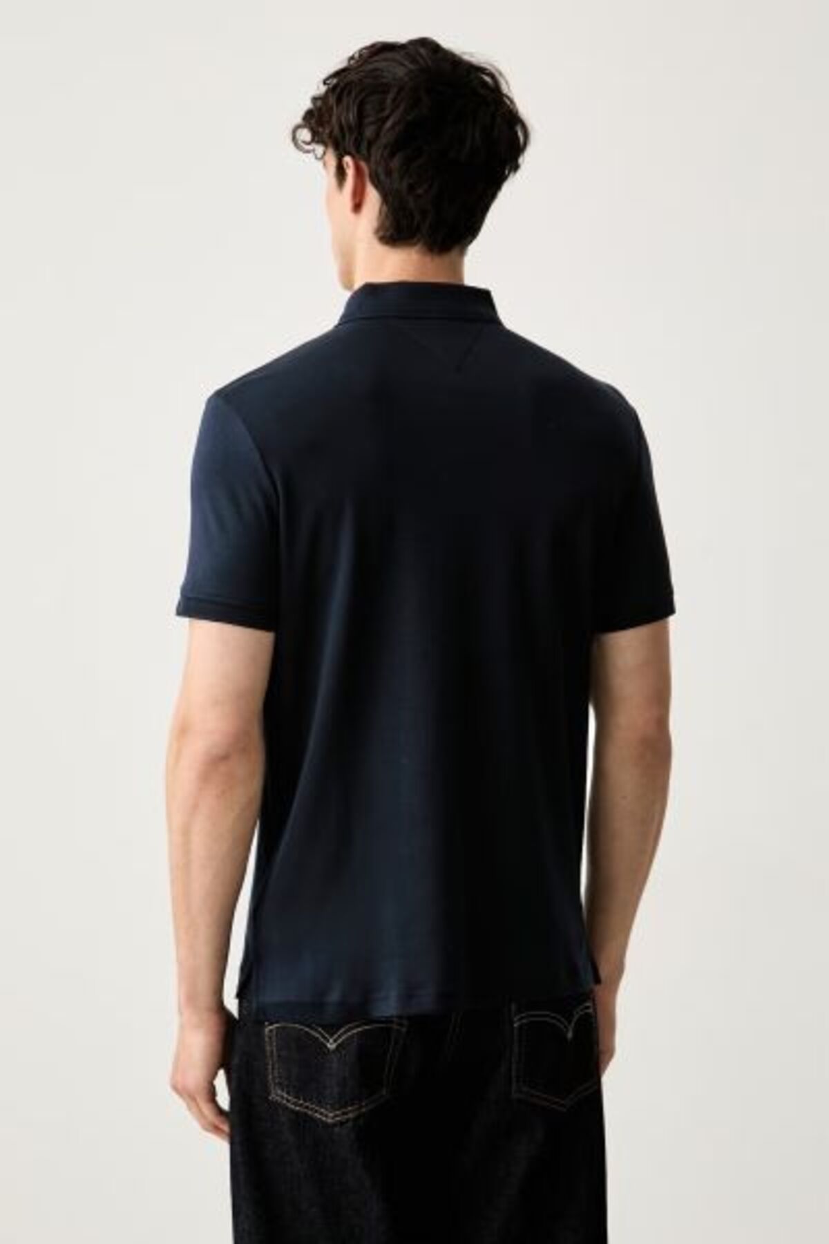 پولوشرت مردانه یقه پلو | تامی هیلفیگر Tommy Hilfiger MW0MW43269.DW5 VN - تصویر 2