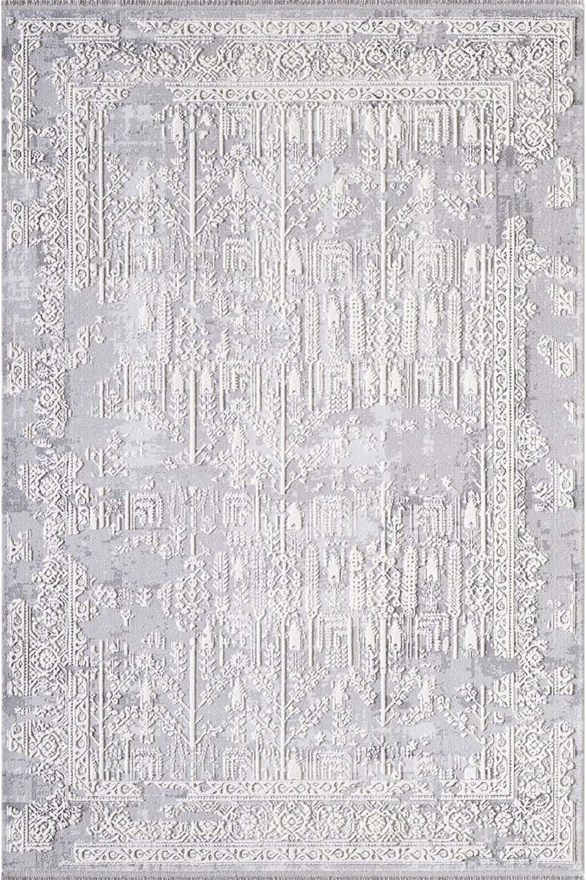 Special Series D28 05856A Gray Modern Classic Living Room Rug 120x180 cm