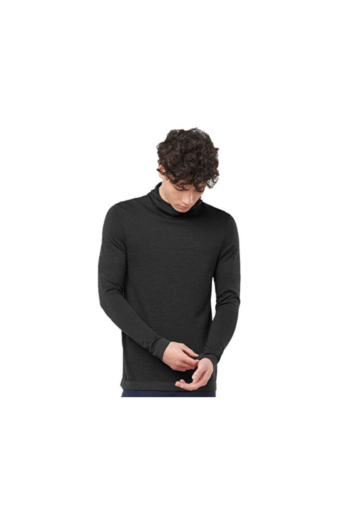 لباس زیر حرارتی مردانه OUTSPEED WOOL LC2117800 مشکی سالومون لباس ورزشی ـ لباس زیر Salomon