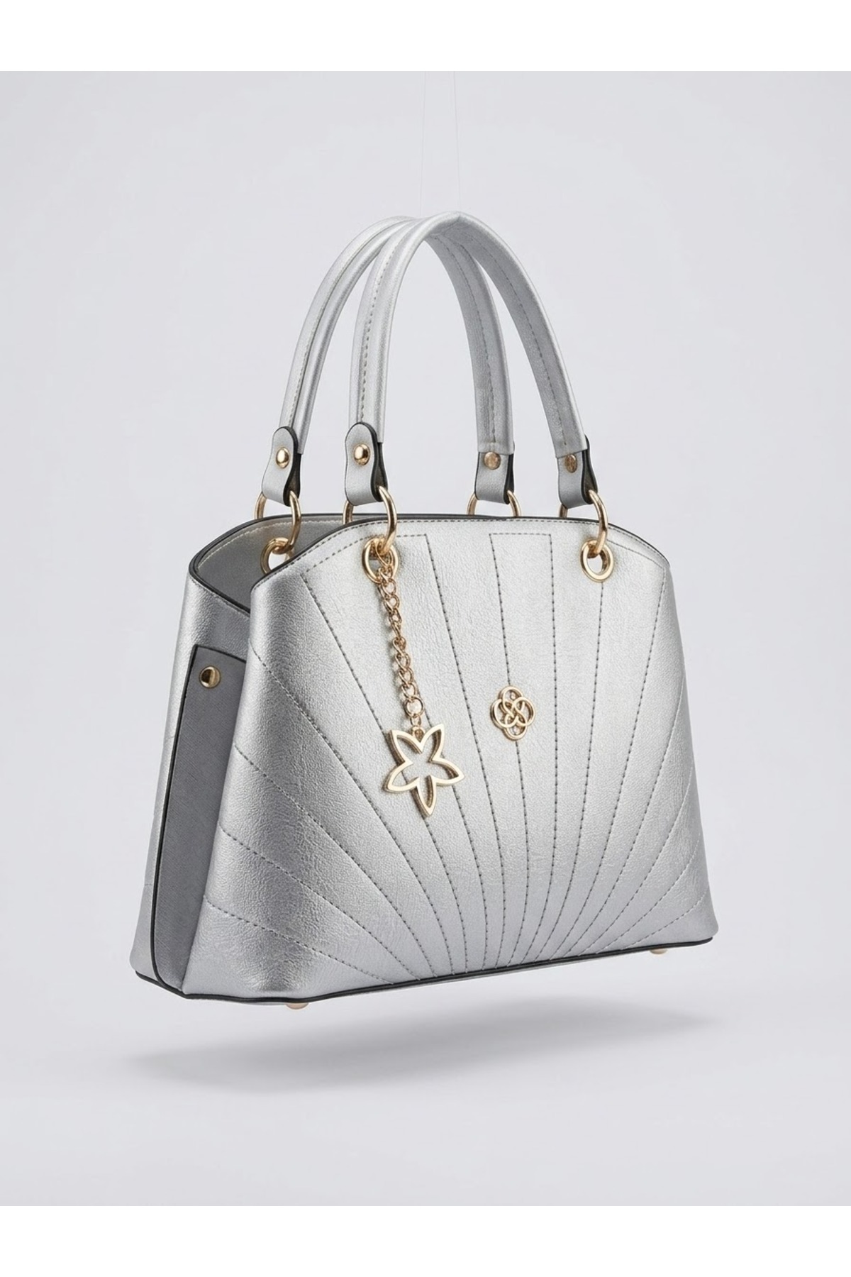Mother/Woman Hand and Shoulder Bag / Adjustable Long Strap / 2 Compartments / Back Zipper / Daily