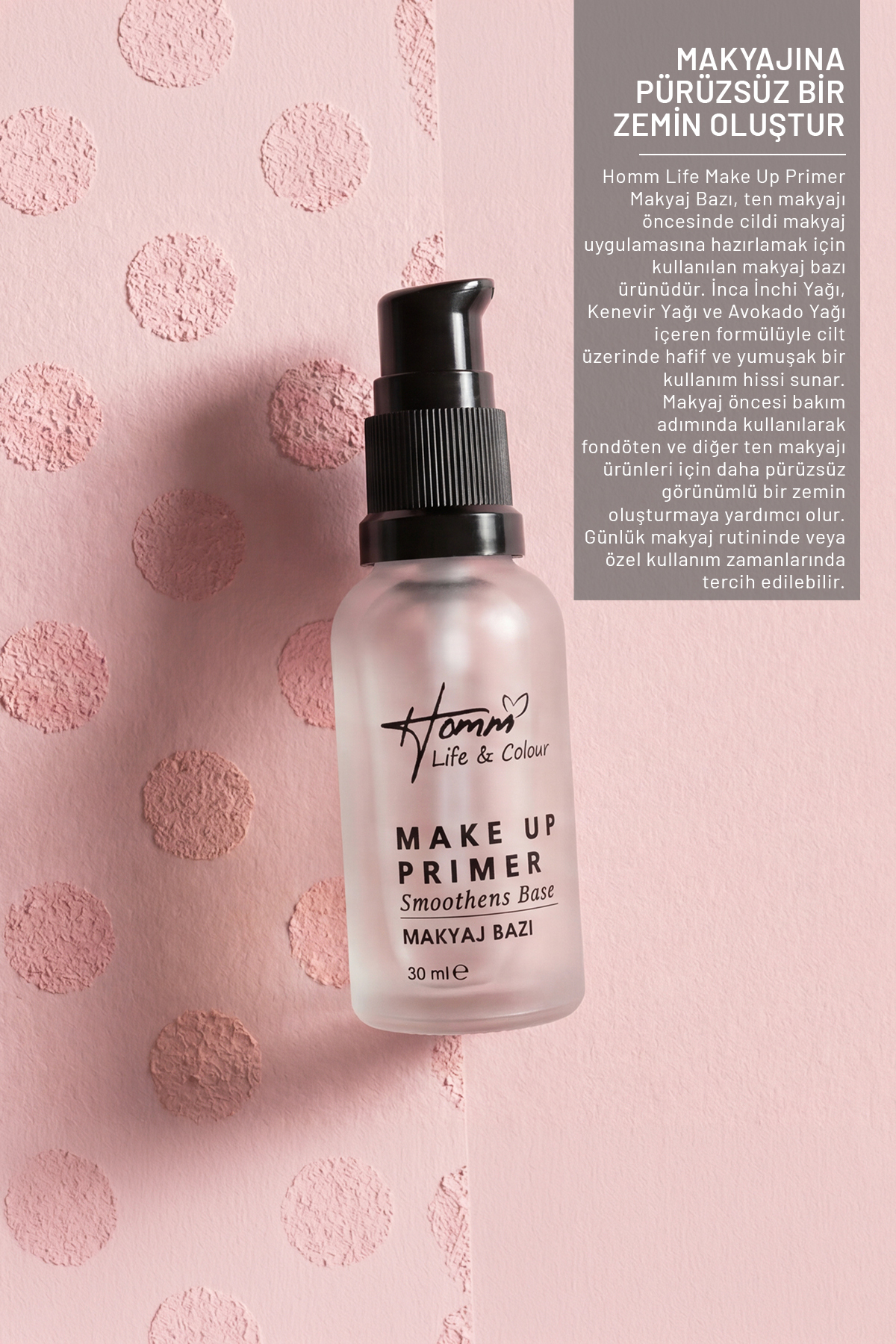 Make Up Primer Makyaj Bazı 30 ml — رنگارنگ RK 6006 — تصویر 2 از 3