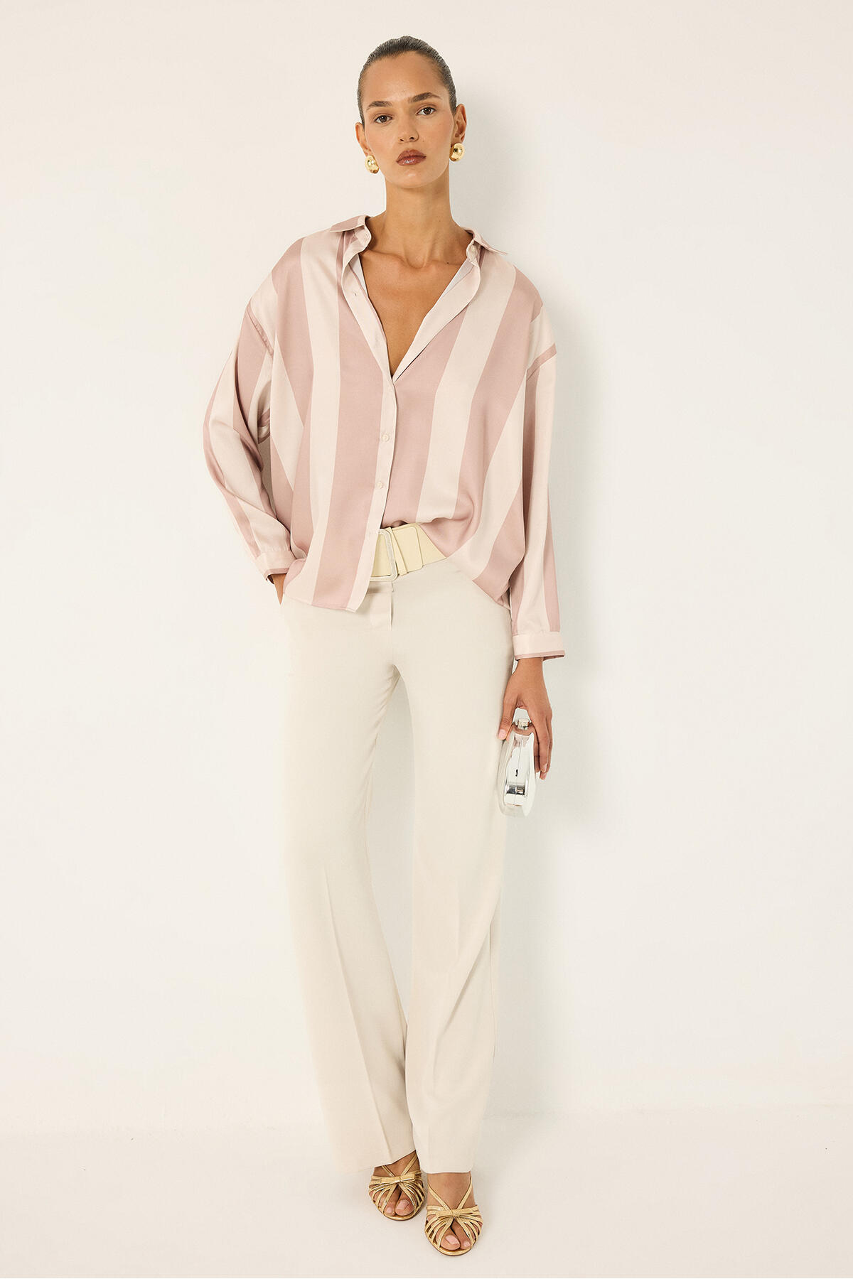 Touche Prive Saten Relax Shirt