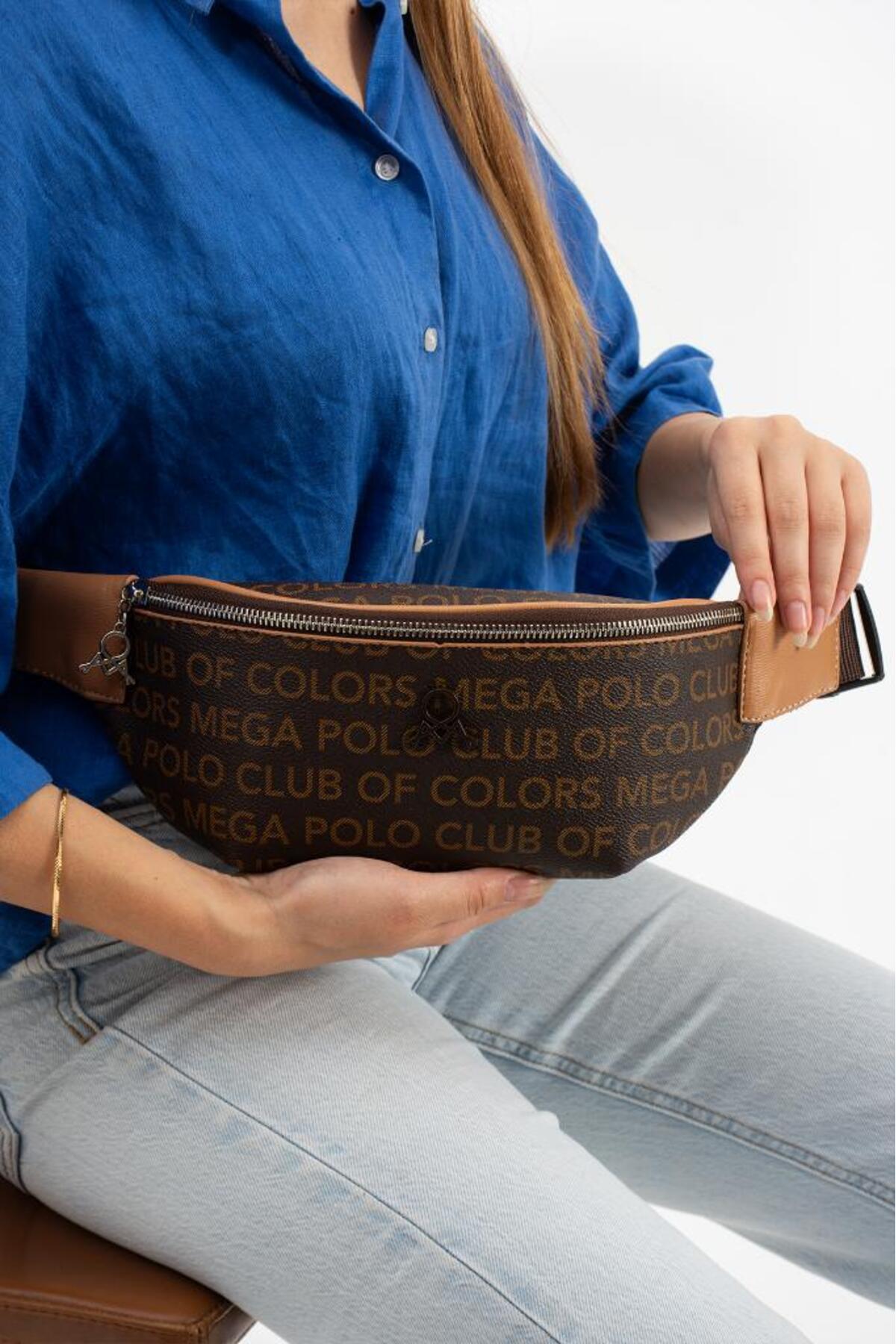 Baginn Kadın Bel Çantası FreeBag Suni Deri Göğüs Çantası Fonksiyonel Kullanım 25*12 Cm görsel 2