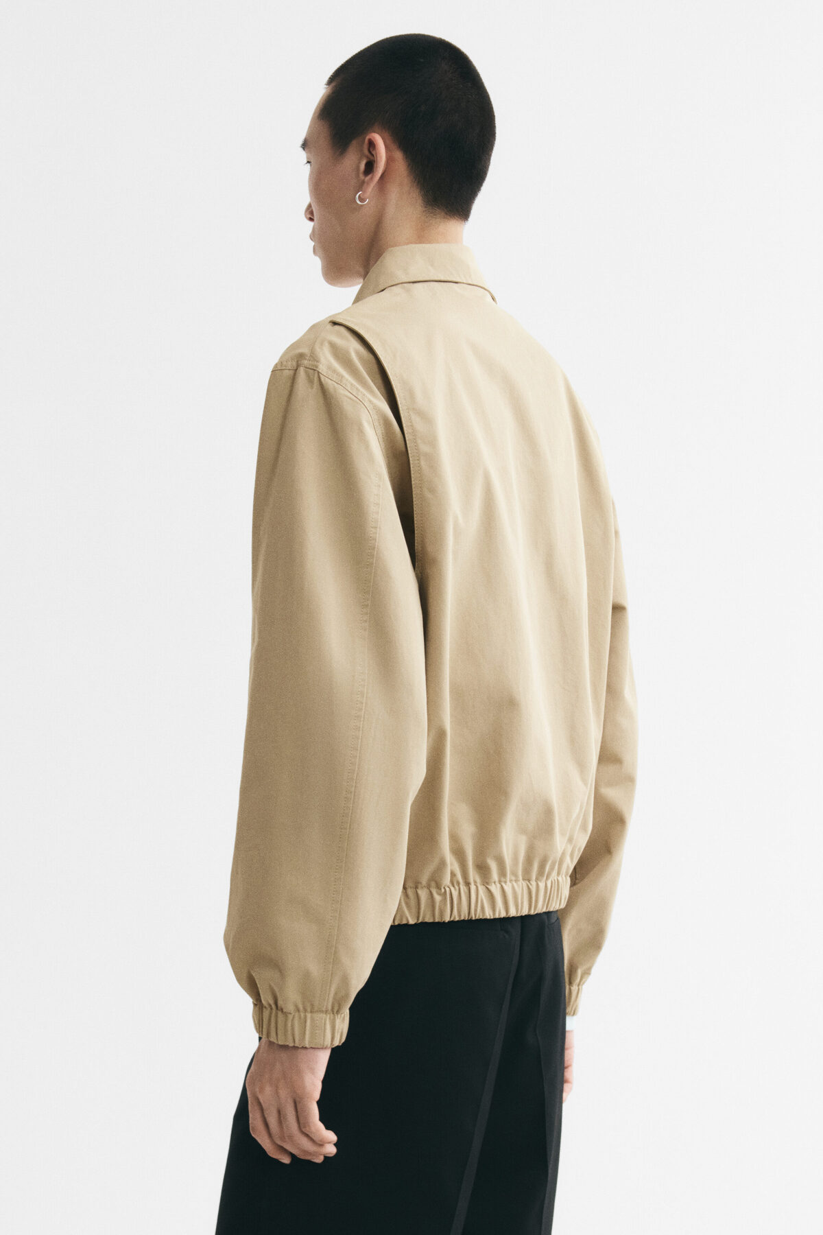 H&M Pamuklu ve Yakalı Ceket görsel 6