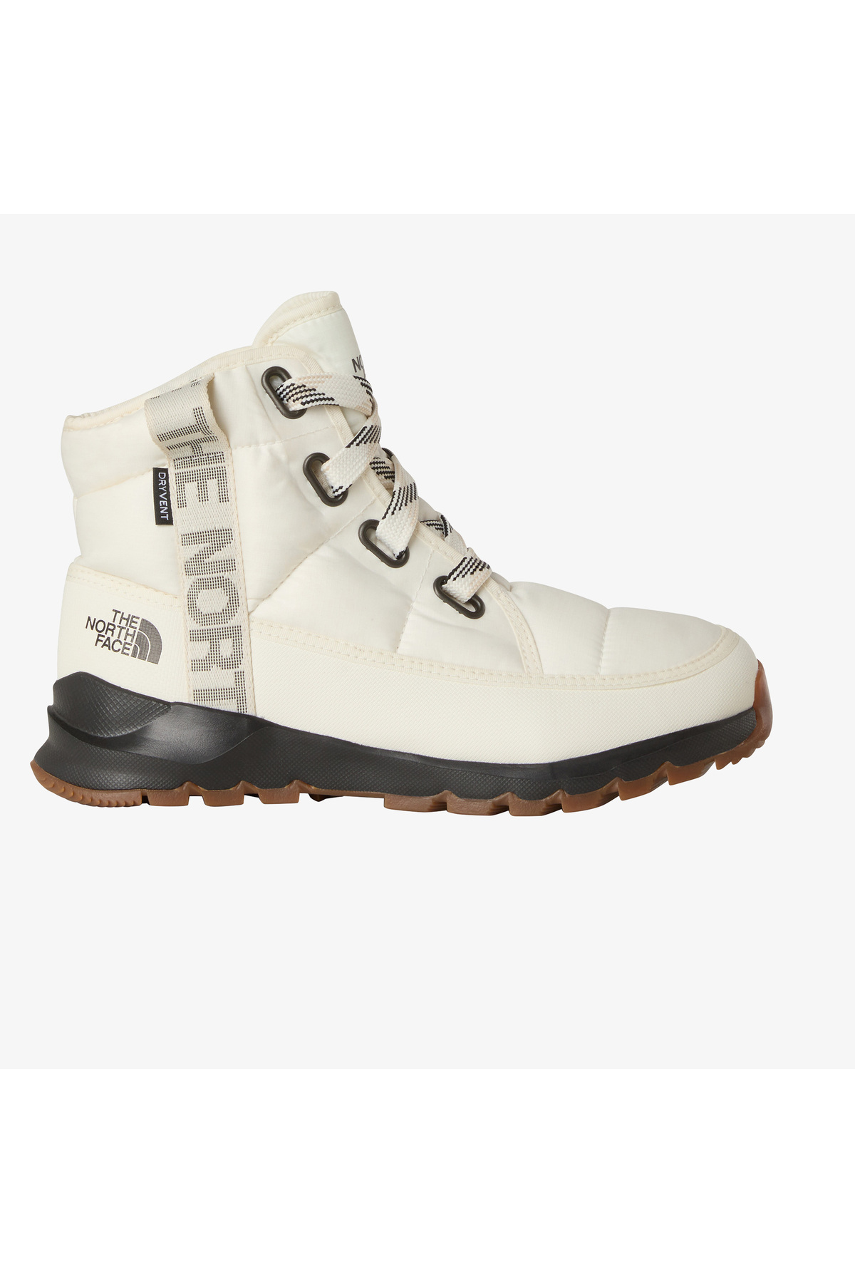 THE NORTH FACE Thermoball Lace Up Luxe Su Geçirmez Kadın Beyaz Bot