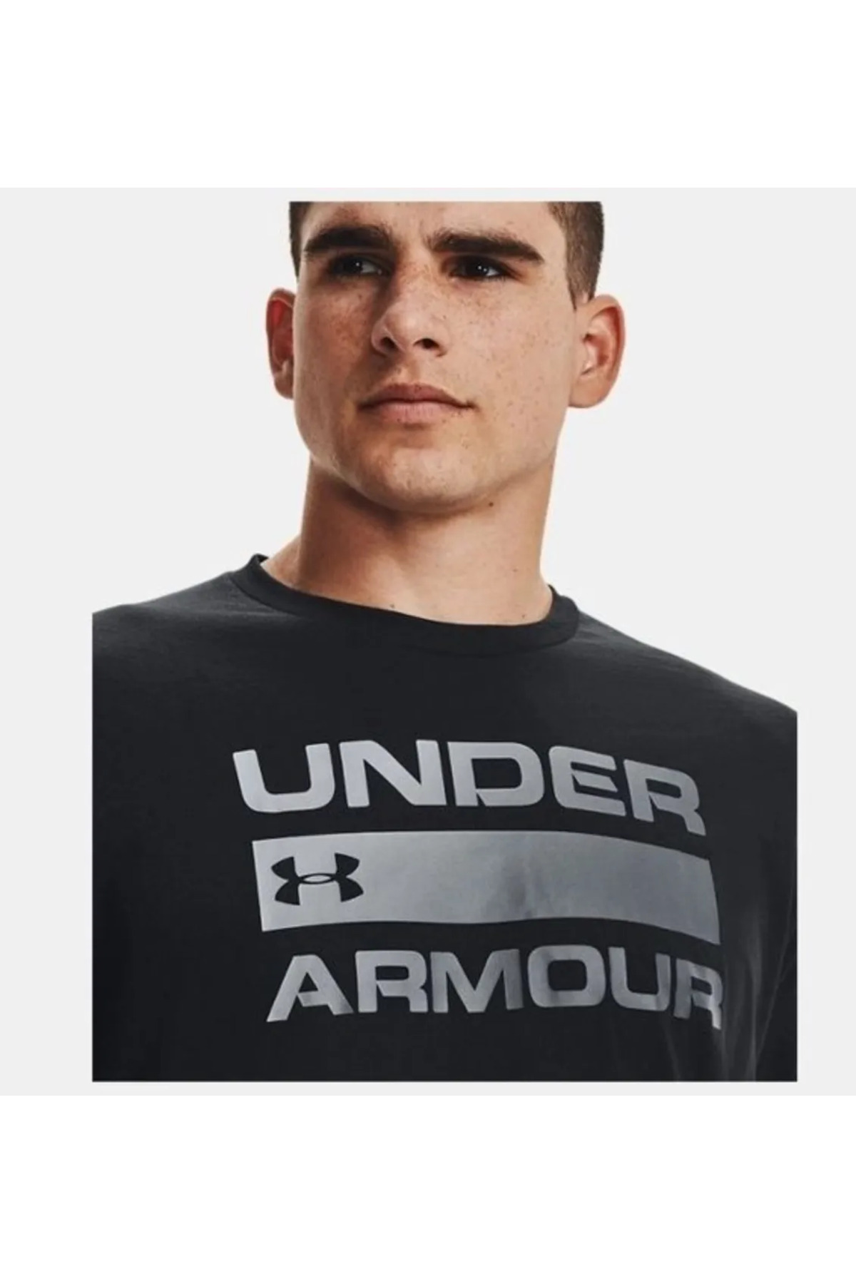 Under Armour Ua Team Issue Wordmark Ss Erkek T-Shirt 1329582-001