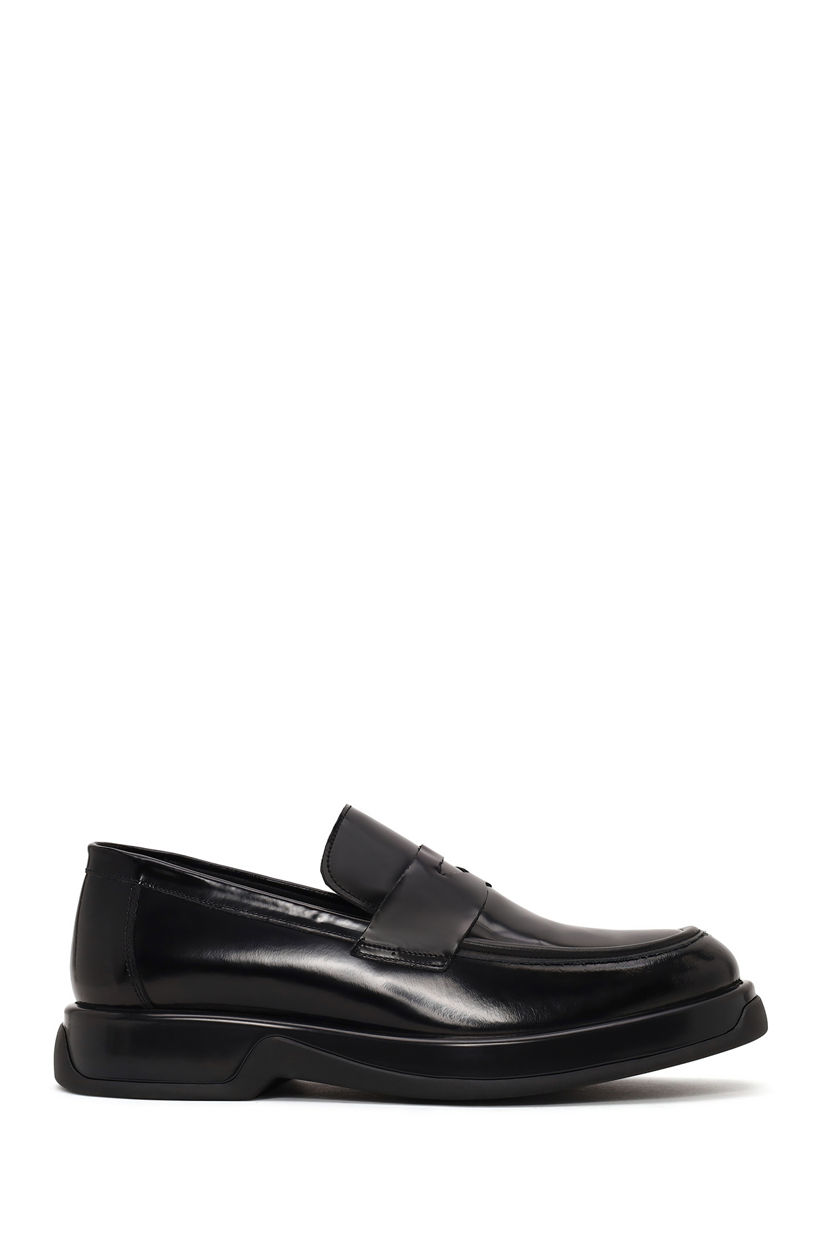 Derimod Erkek Siyah Kalın Tabanlı Deri Casual Loafer WM620012DA