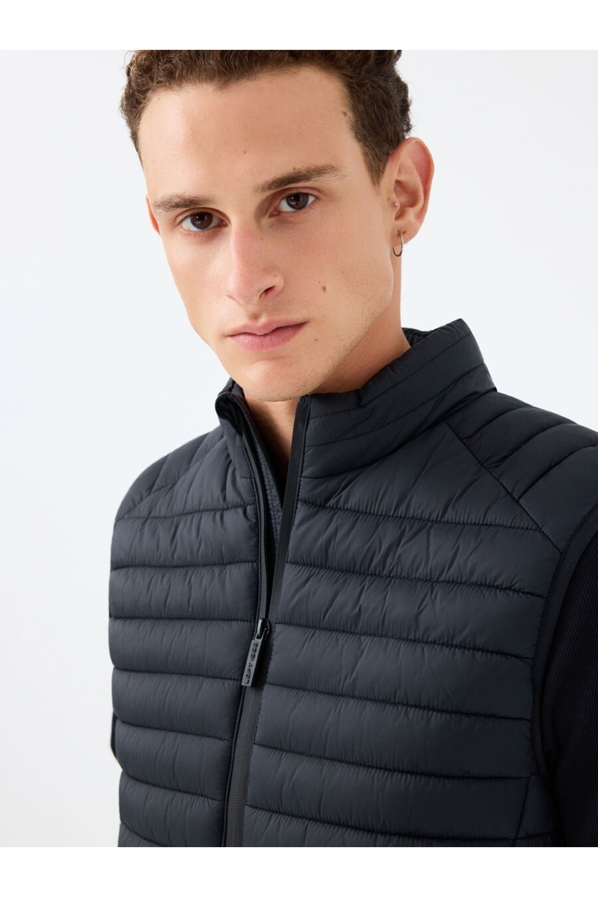 Loft Erkek Yelek LF2033222 BLACK görsel 5