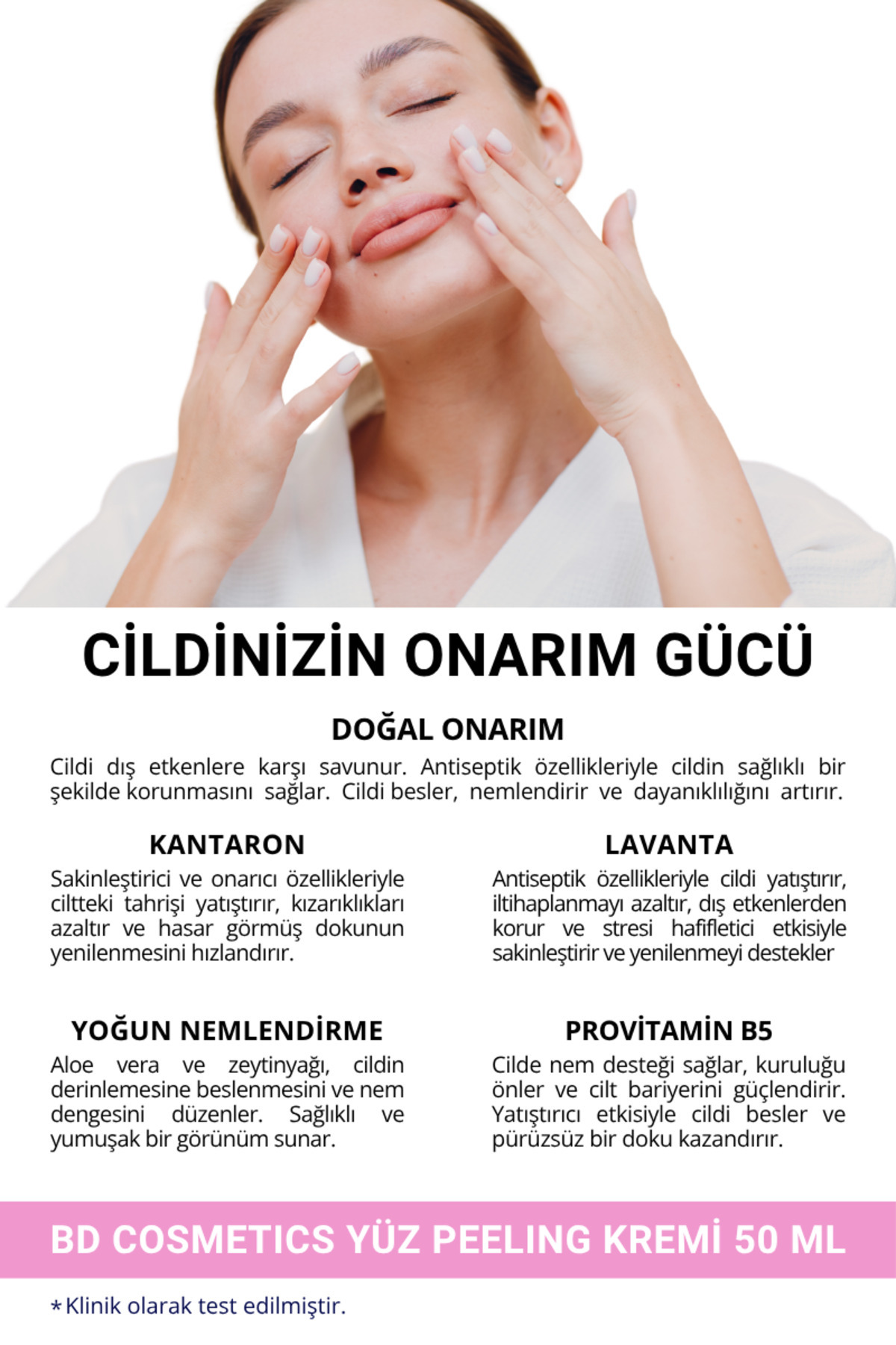 Yüz Peeling Kremi — yüzpeeling50ml — تصویر 2 از 6