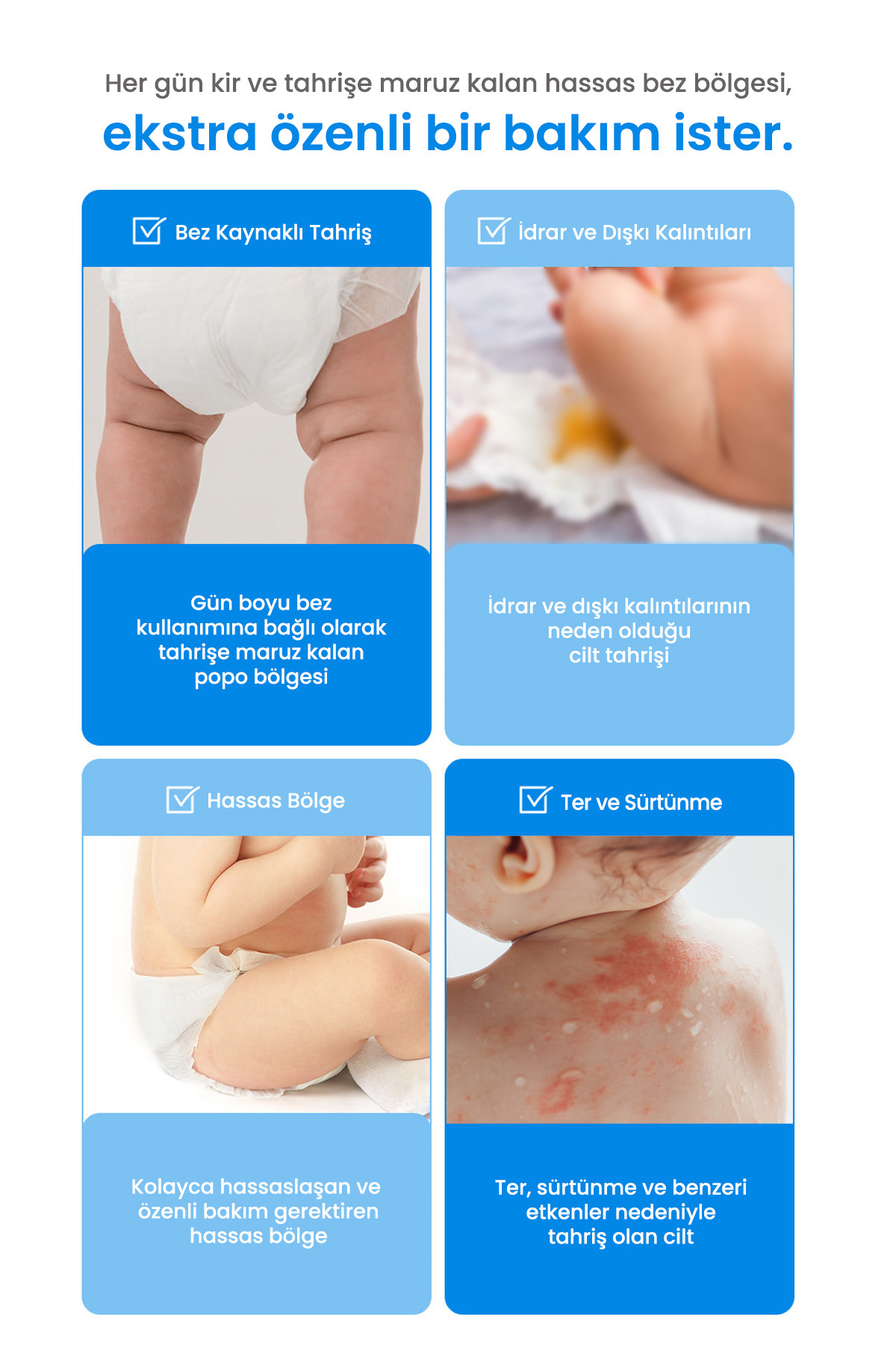 Bebeklere Özel, Cildi Nemlendiren&Koruyan Hassas Bölge Temizleme Köpüğü Baby Hip Cleanser — 9699 — تصویر 3 از 9
