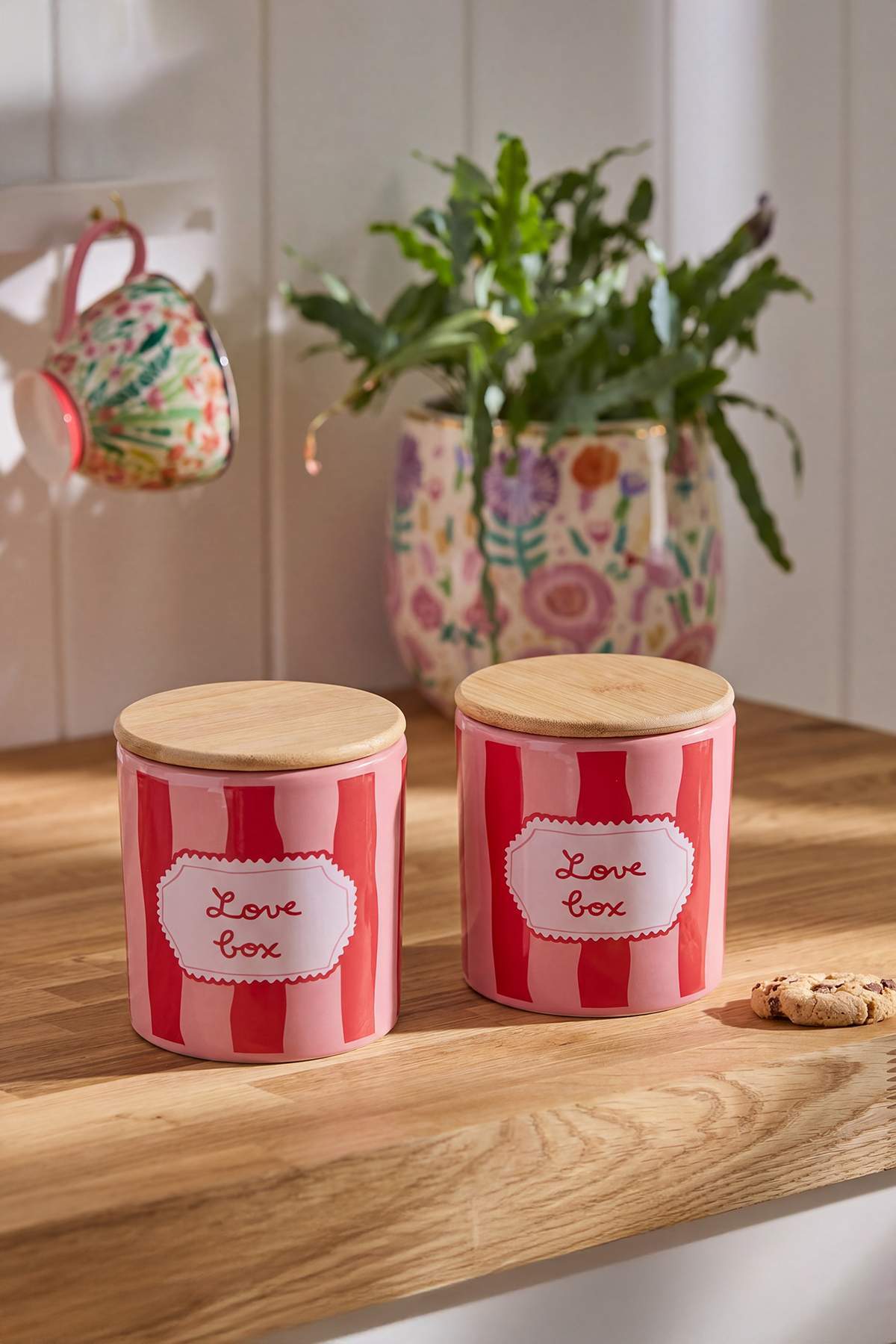 Trendyol Home 2-Piece Pink-Red Storage Container Tphss26Skb00006
