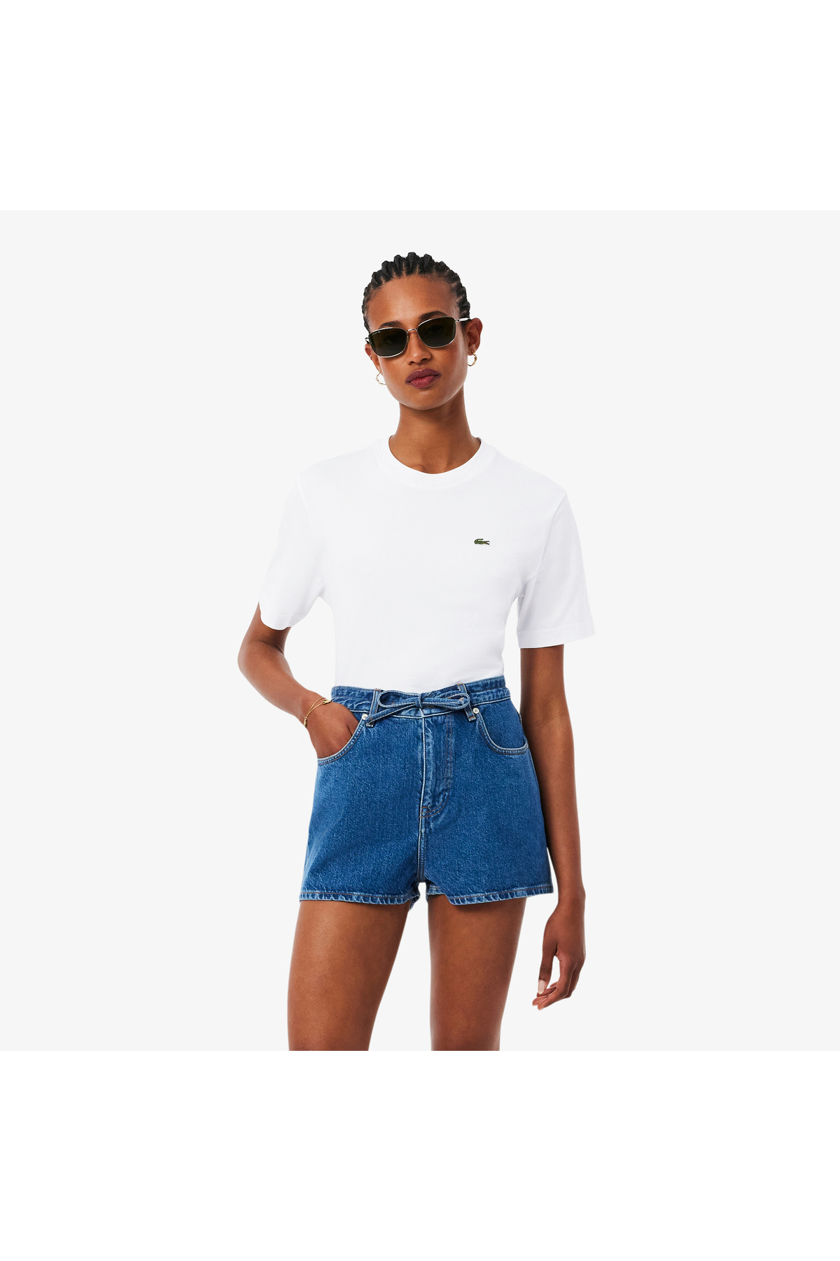 تیشرتزنانهLacosteرنگارنگ