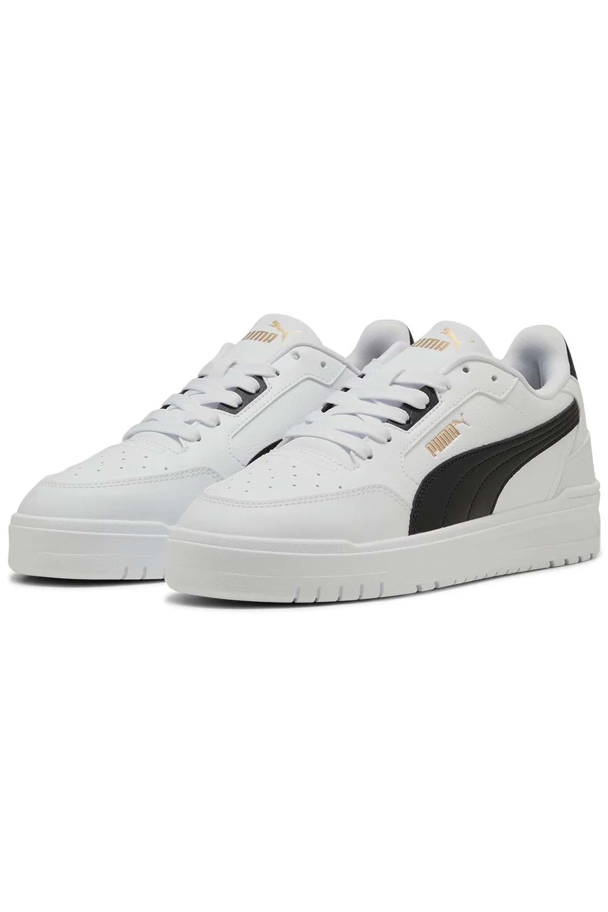 Puma Shuffle Downtown 402596 Męskie buty sportowe BIAŁE-CZARNE