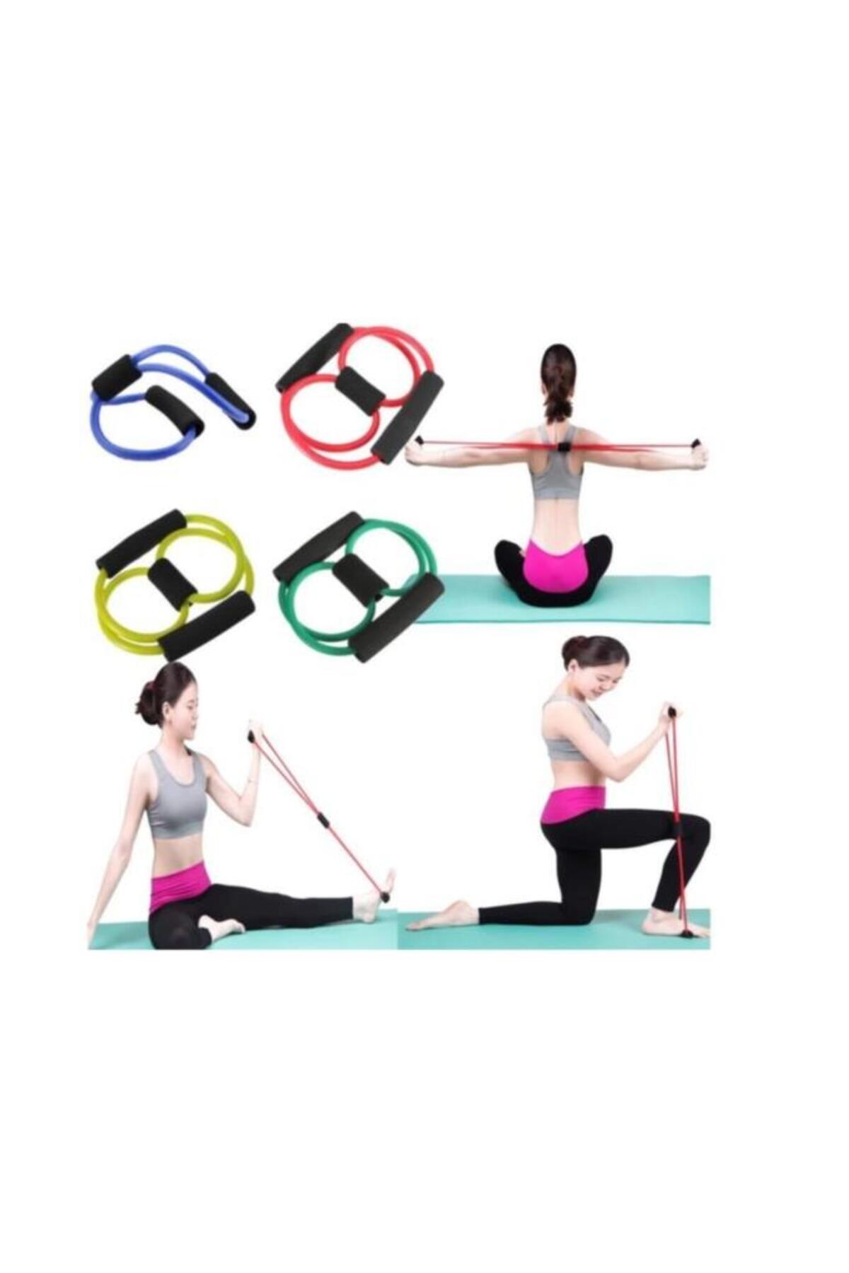 Pilates Resistance Rubber Gymnastics Sports Rubber Exercise Home Sports