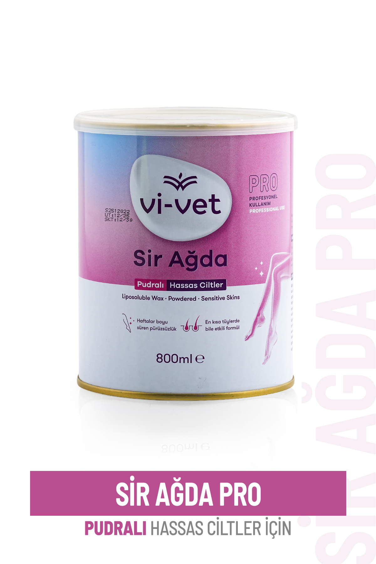 Vi vet Sir Ağda Pudralı 800ml - Fiyatı, Yorumları