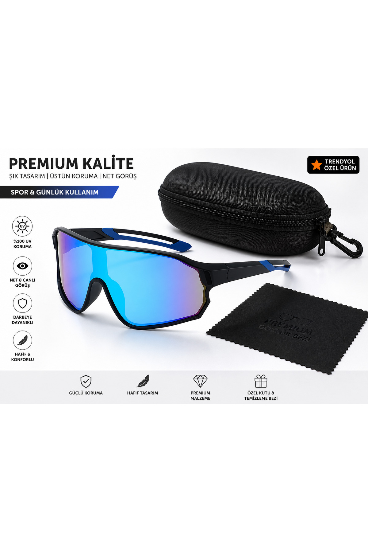Triatlon & Koşu & Bisiklet Performans Gözlüğü