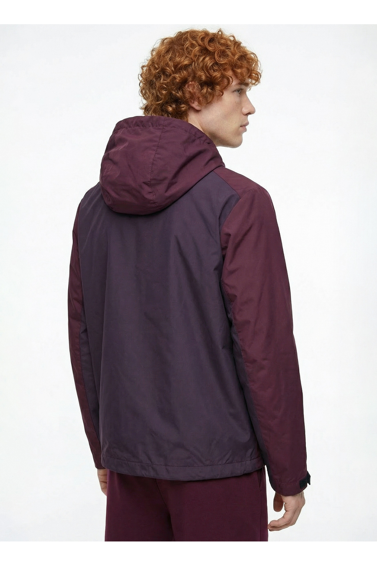 D6SM-MNT3700 Bordo Relaxed Erkek Spor Mont — زرشکی 5003327655 — تصویر 6 از 8