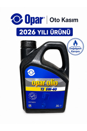 Oto Kasım Opar Olio T2 5W-40 55176572 LPG Opar Orijinal Yağı Yeni Kutu