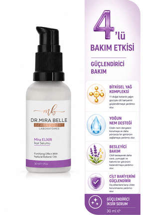 Dr. Mira Belle Derma Expert Mira-Elixir Yoğun Nemlendirici ve Antioksidan Etk...