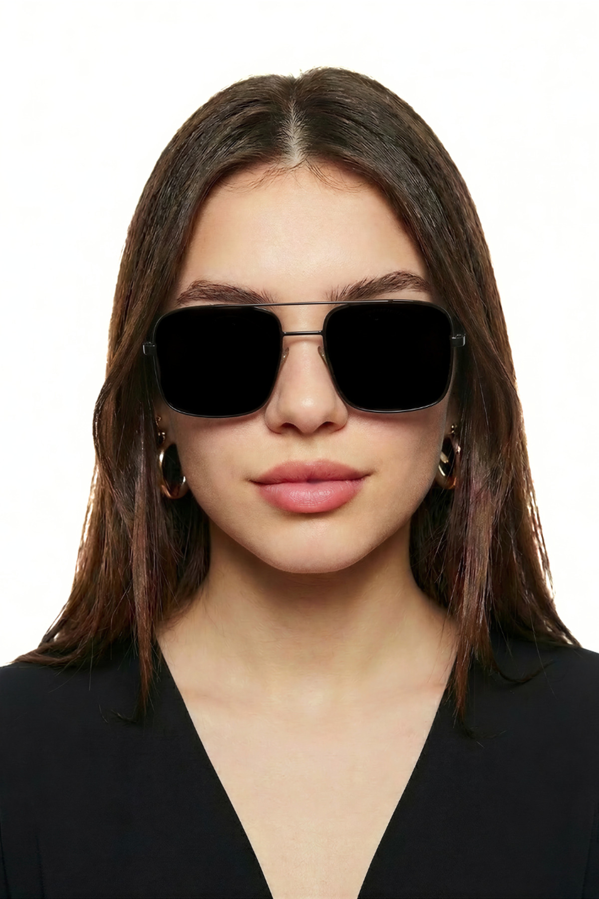 CLAES Reyn Black Polarize Unisex Güneş Gözlüğü görsel 4