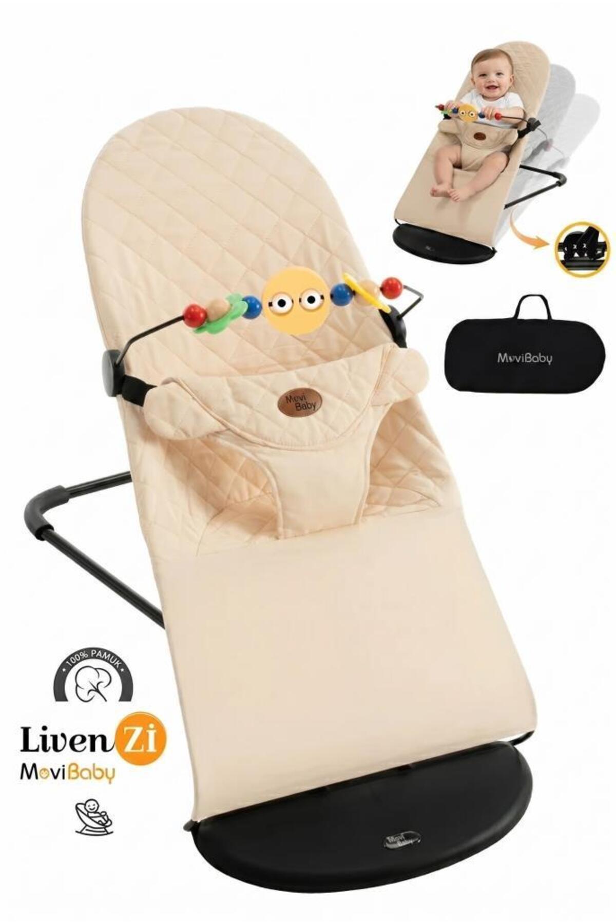 Mobibaby Infant Carrier Cotton Deluxe - Beige
