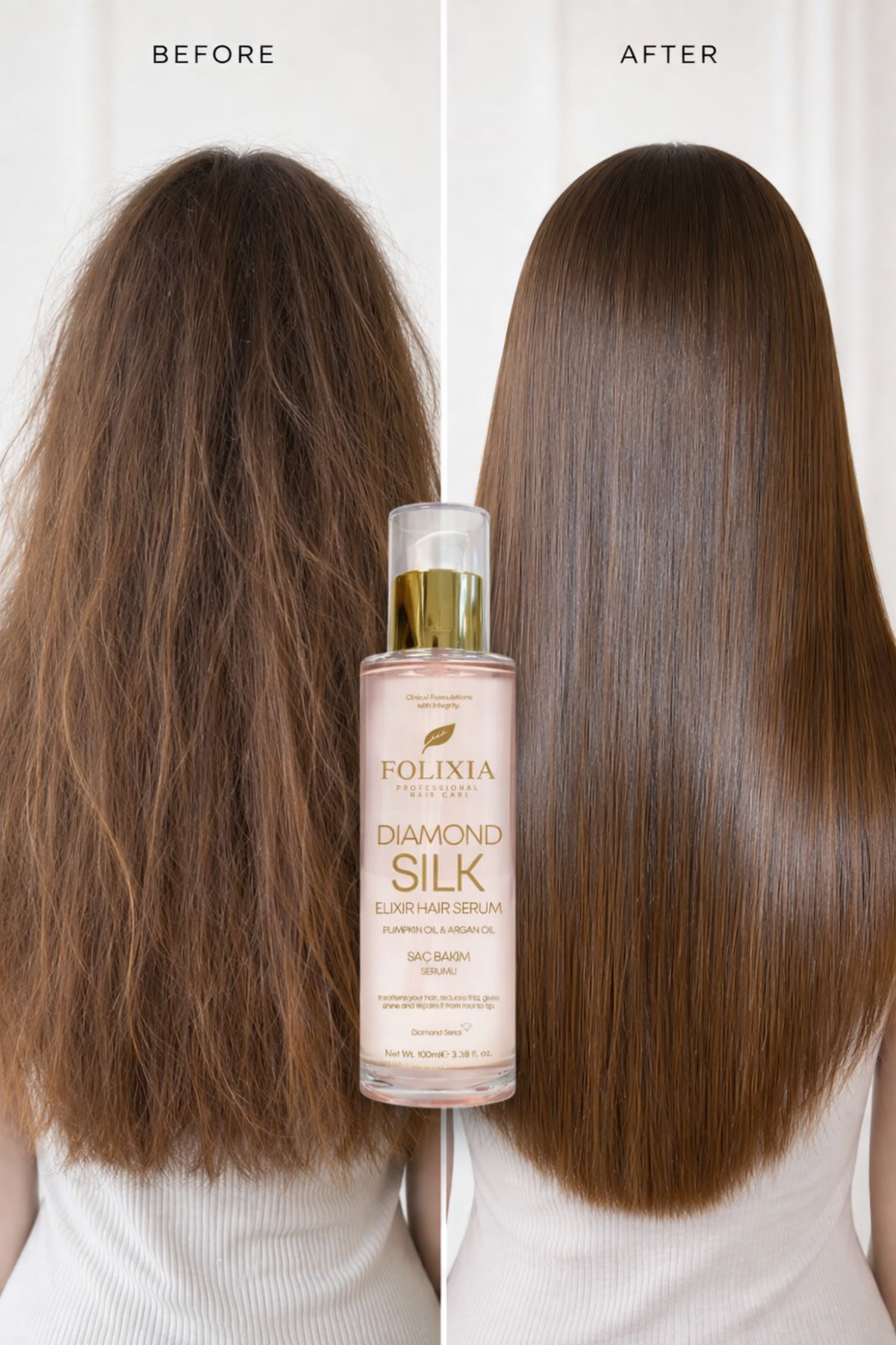 Argan & Kabak Çekirdeği Yağı Saç Bakım Serumu – Onarıcı ve Parlatıcı 100 ml — FLX5 — تصویر 3 از 7