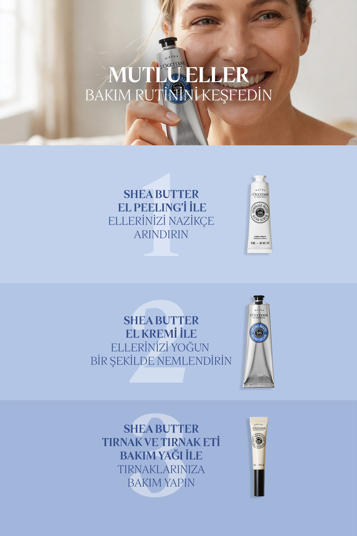 Shea El Kremi, %20 Shea Yağı İçeren Besleyici ve Nemlendirici, 150 ml — 01MA150K26 — تصویر 6 از 9