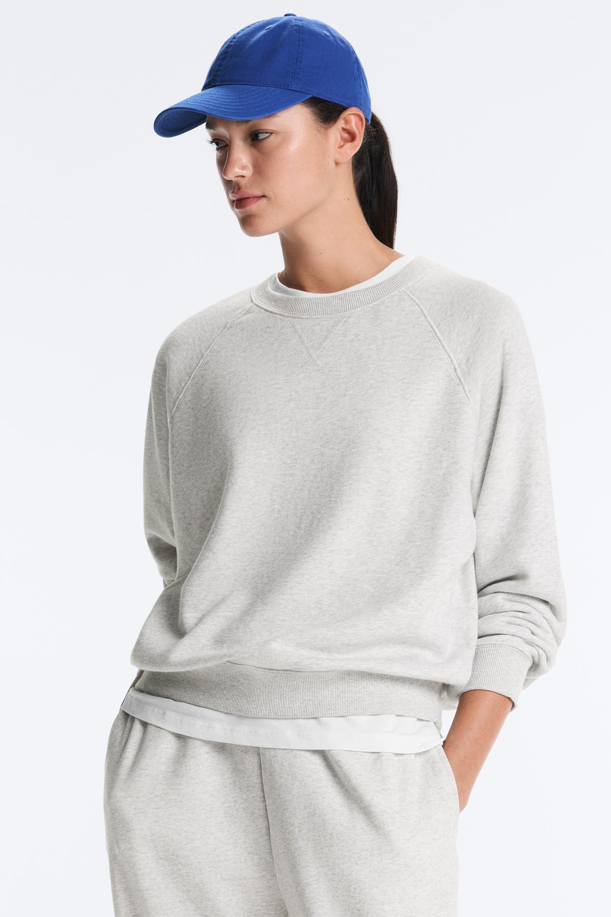 Oysho  Bisiklet yaka melanj sweatshirt - Görsel 8
