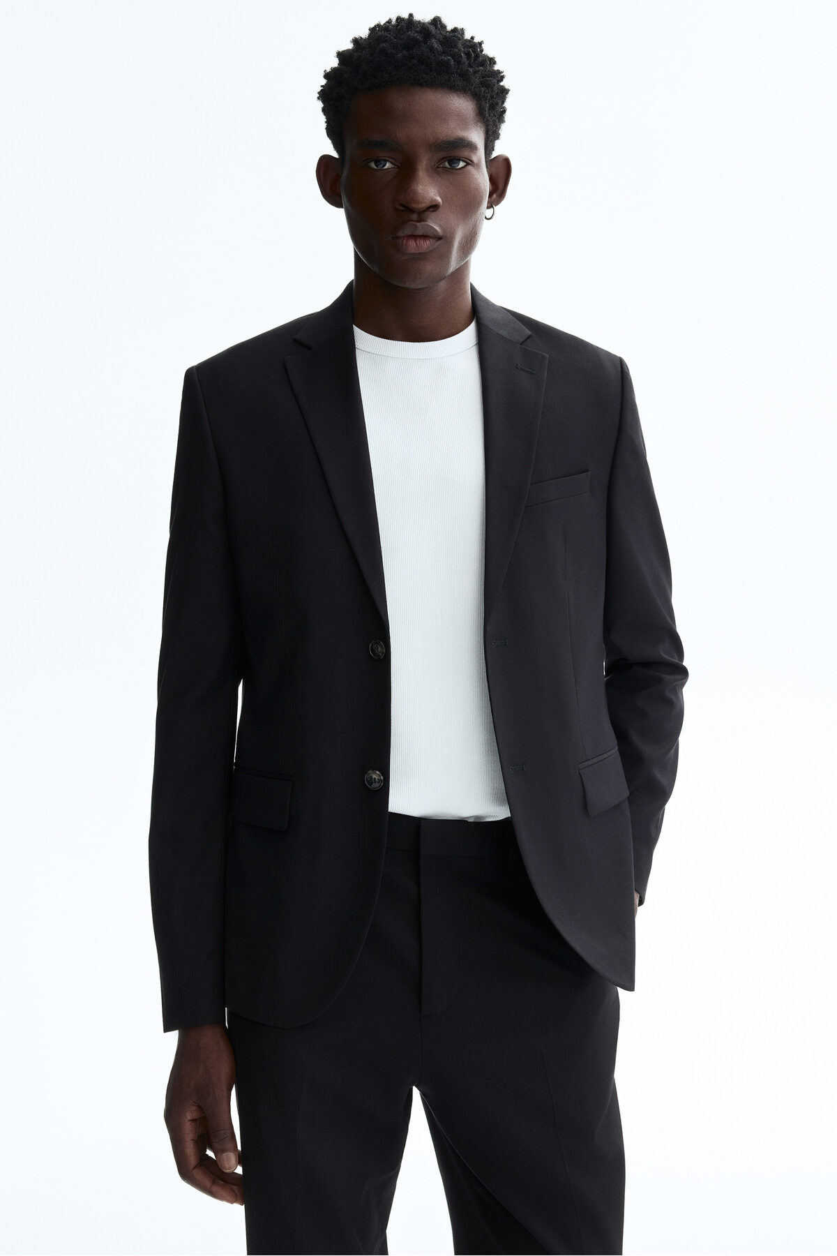 کت تک دکمه سایز معمولی اچ اند ام کت بلیزر H&M