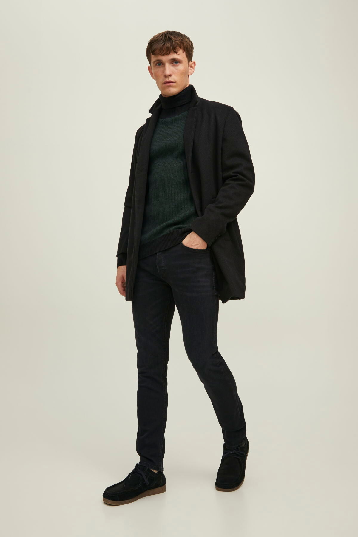 تیم مردانه جک اند جونز مدل CJ 789 اورجینال، کد 12202099 جک اند جونز شلوار جین Jack & Jones
