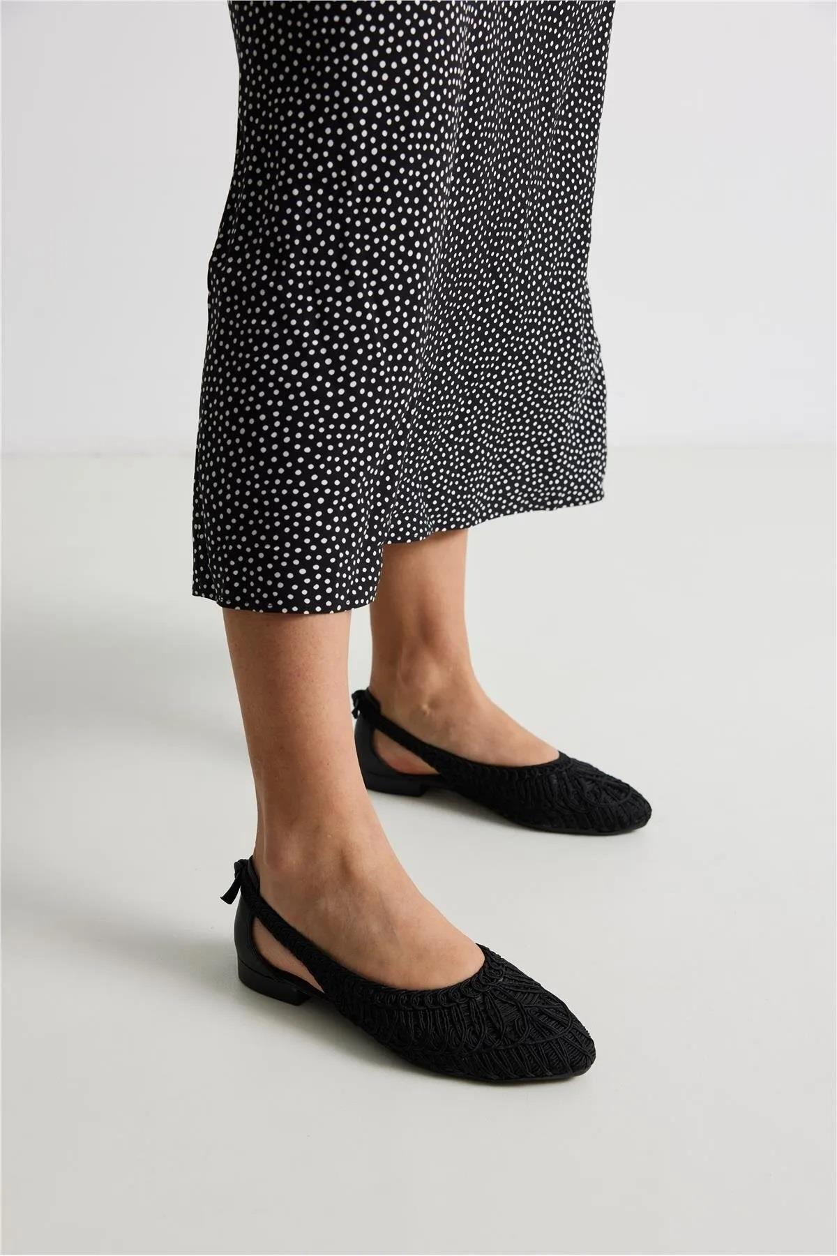 Shoe Basket Spr 710 Women's Wicker Knitted Casual Flat Shoes