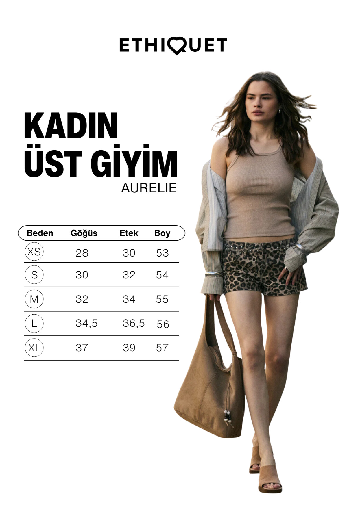 پیراهن زیر یقه زیر بژ از جنس پارچه نرم و منعطف ارگانیک زنانه AURELIE 7