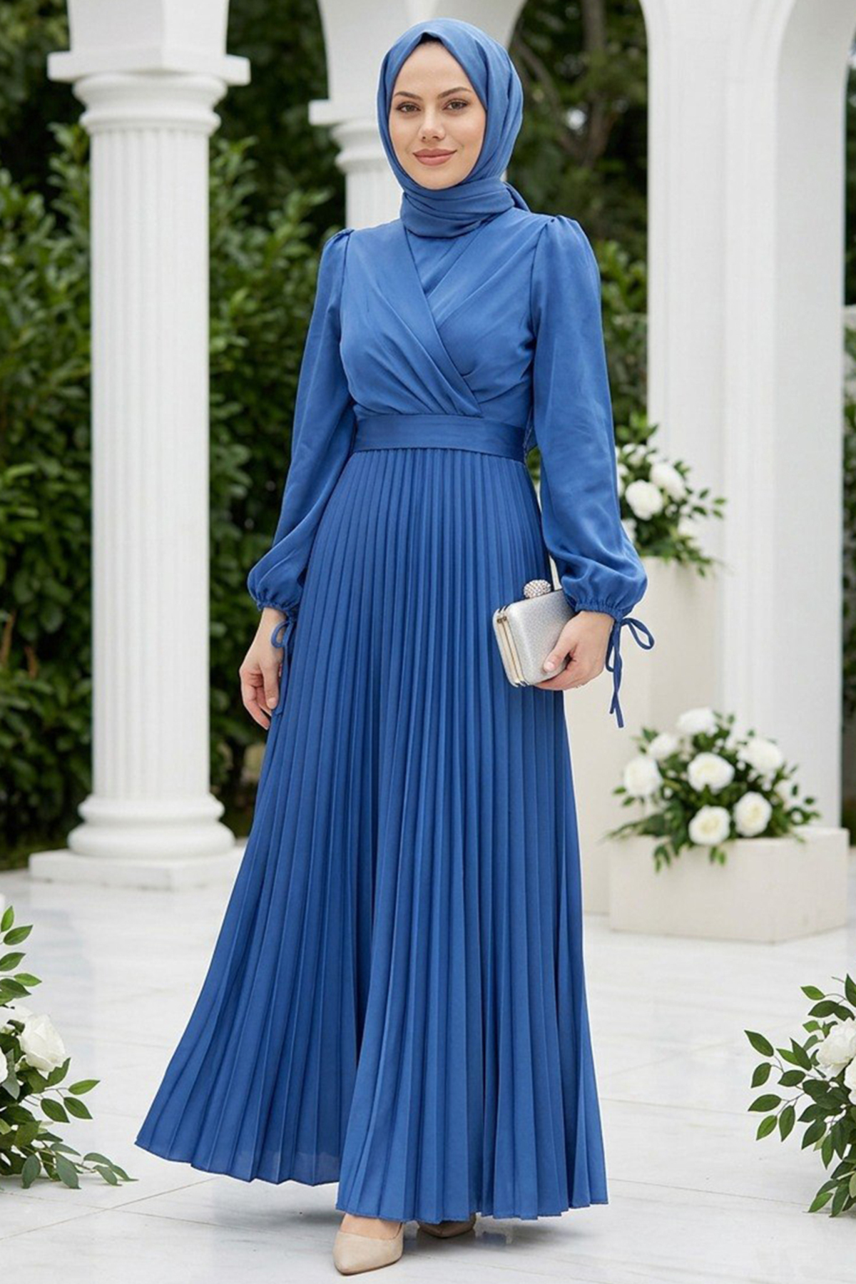 asos blue bridesmaid dress Dusty Dresses Sheath/Column Spaghetti Straps V-Neck Floor Length Chiffon Bridesmaid Dresses with Slit EDIT_RSVP_26S Beaded Jacket For Evening Size:XL (US 6) With its zip