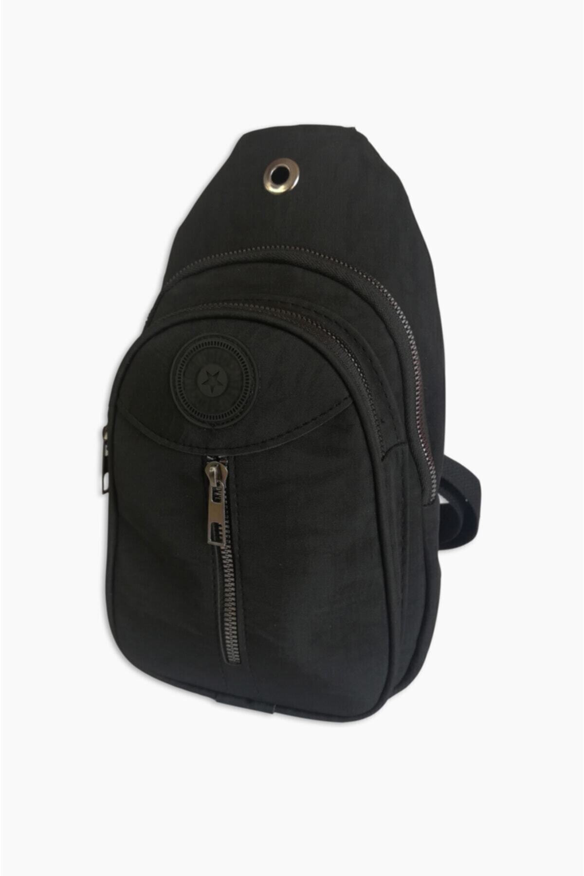 Luvenis Unisex Krinkıl Body Bag Çapraz Askılı Omuz Ve Bel Çantası görsel 5