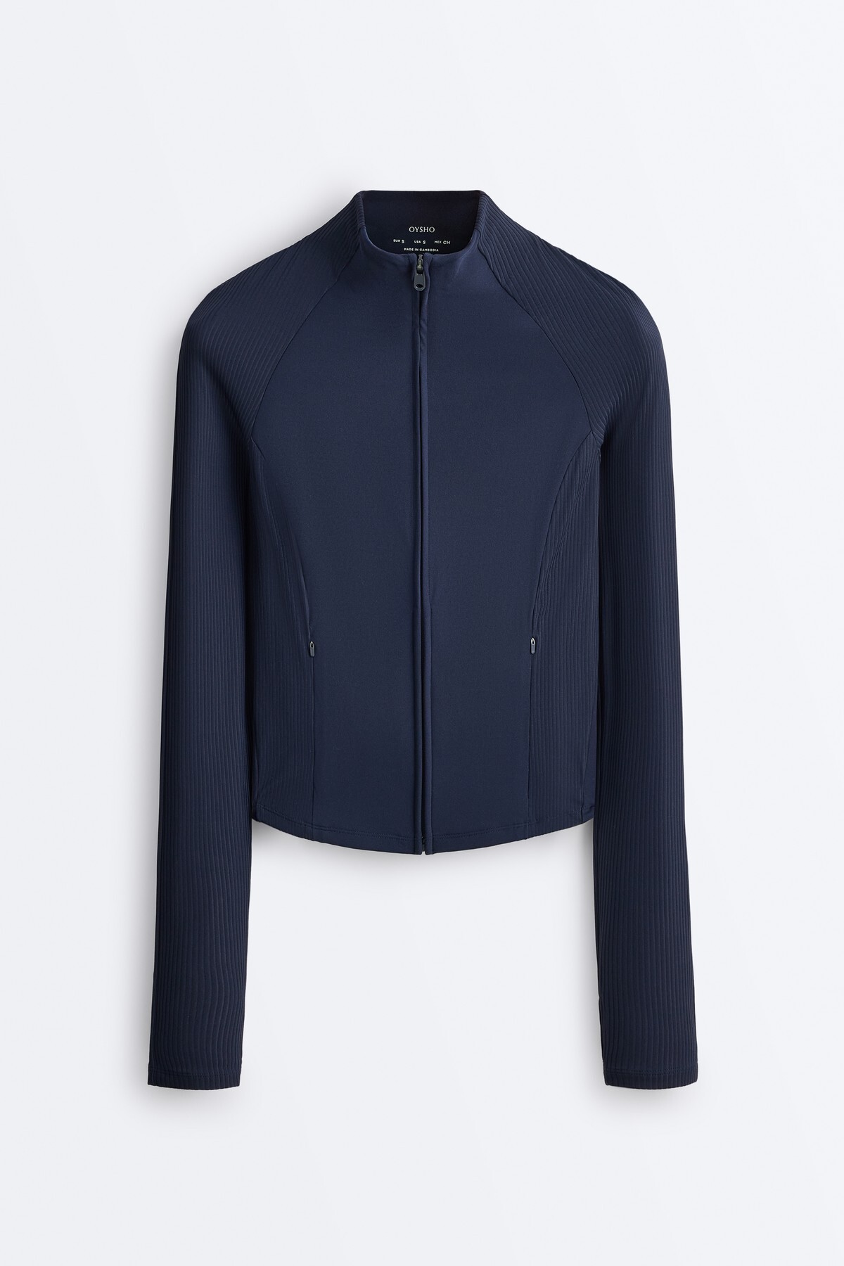Oysho Light warm rib teknik ceket görsel 6