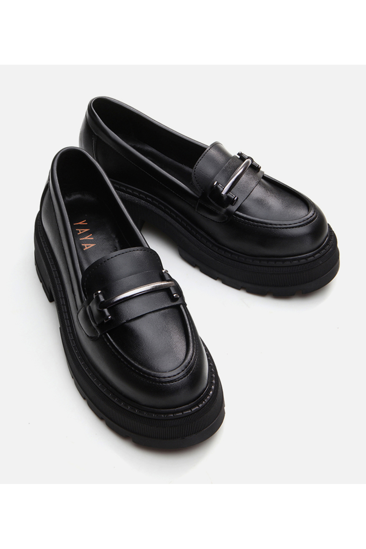 Yaya by Hotiç Kadın Siyah Yaya Loafer görsel 3