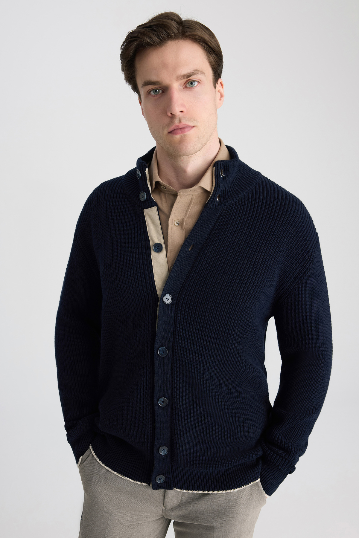 D'S Damat Ds Damat Regular Fit Lacivert Hirka görsel 7