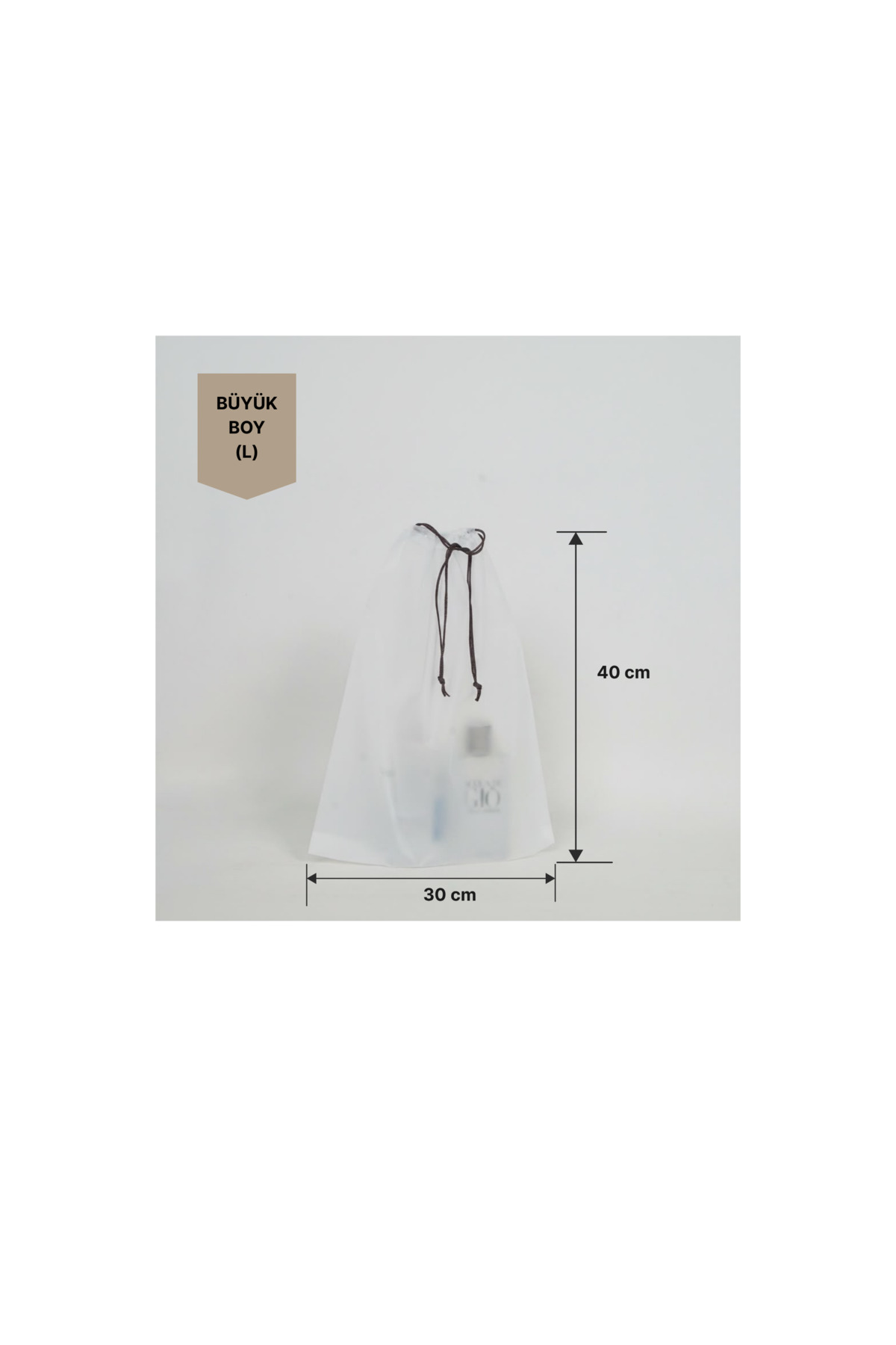 meapuff 10lu Set 30×40cm (large) Su Geçirmez Kozmetik Plaj Tatil Çantası görsel 4