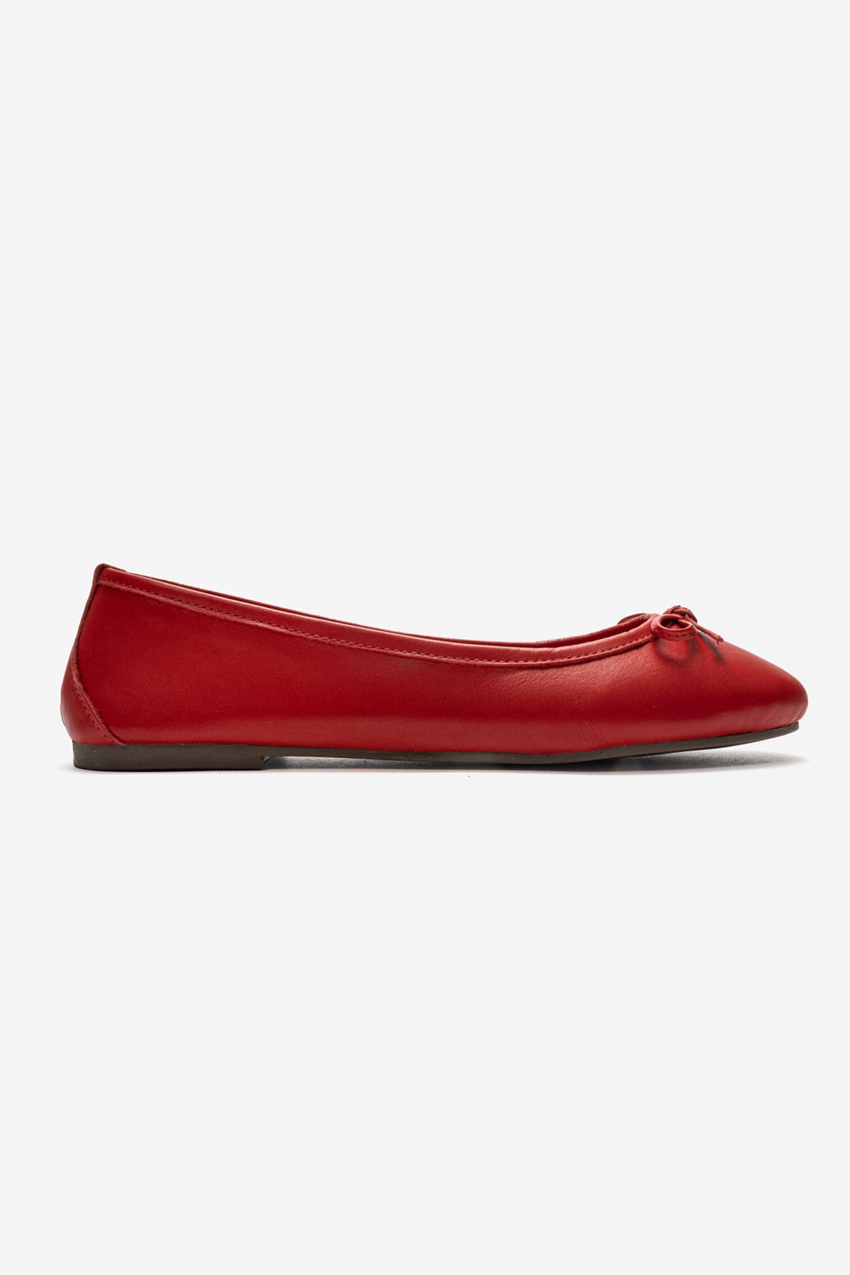 ERNİLA SHOES HAKİKİ DERİ KADIN BABET görsel 2