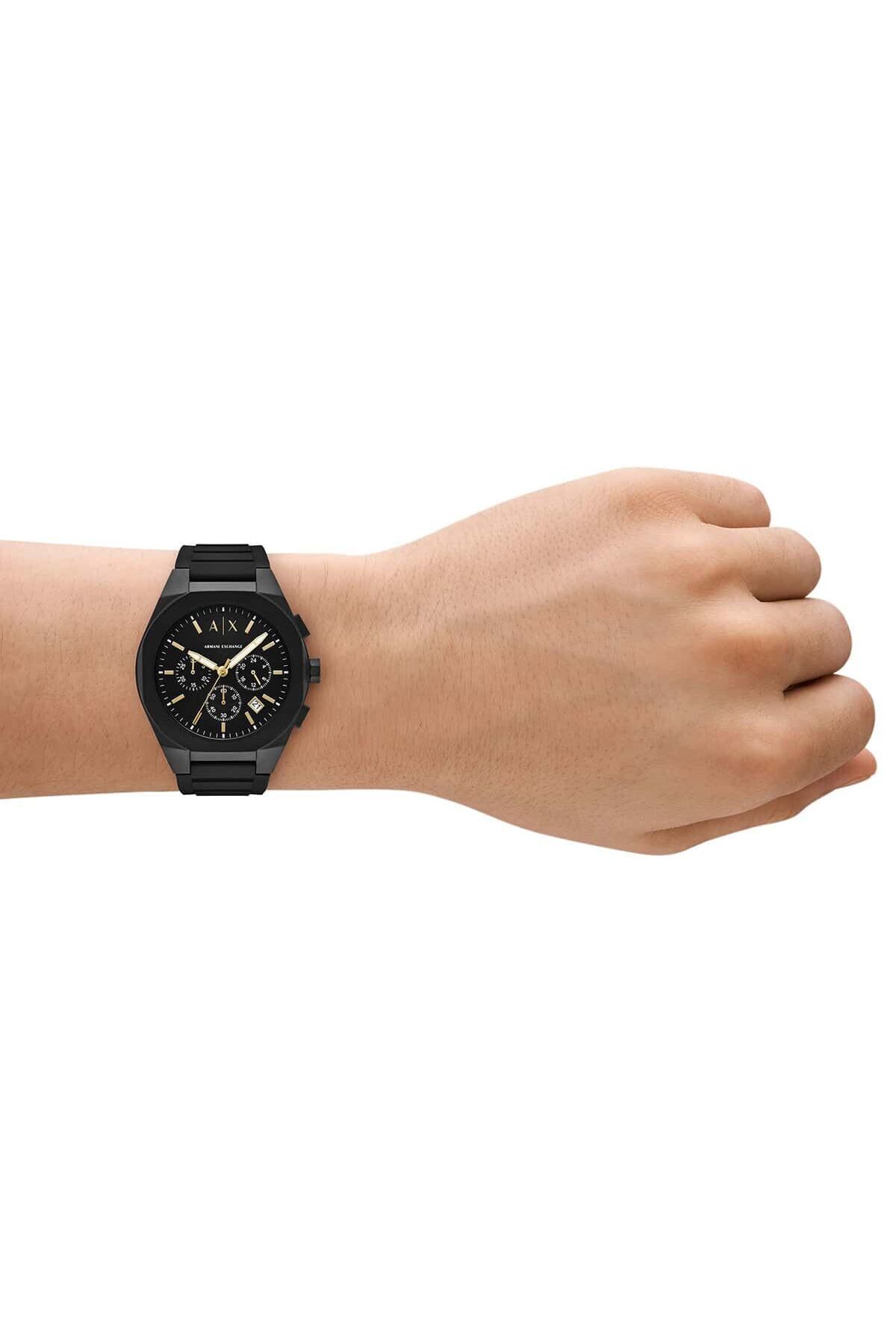 Armani Exchange AX7165SET Erkek Kol Saati ve Valiz Etiketi Seti görsel 4